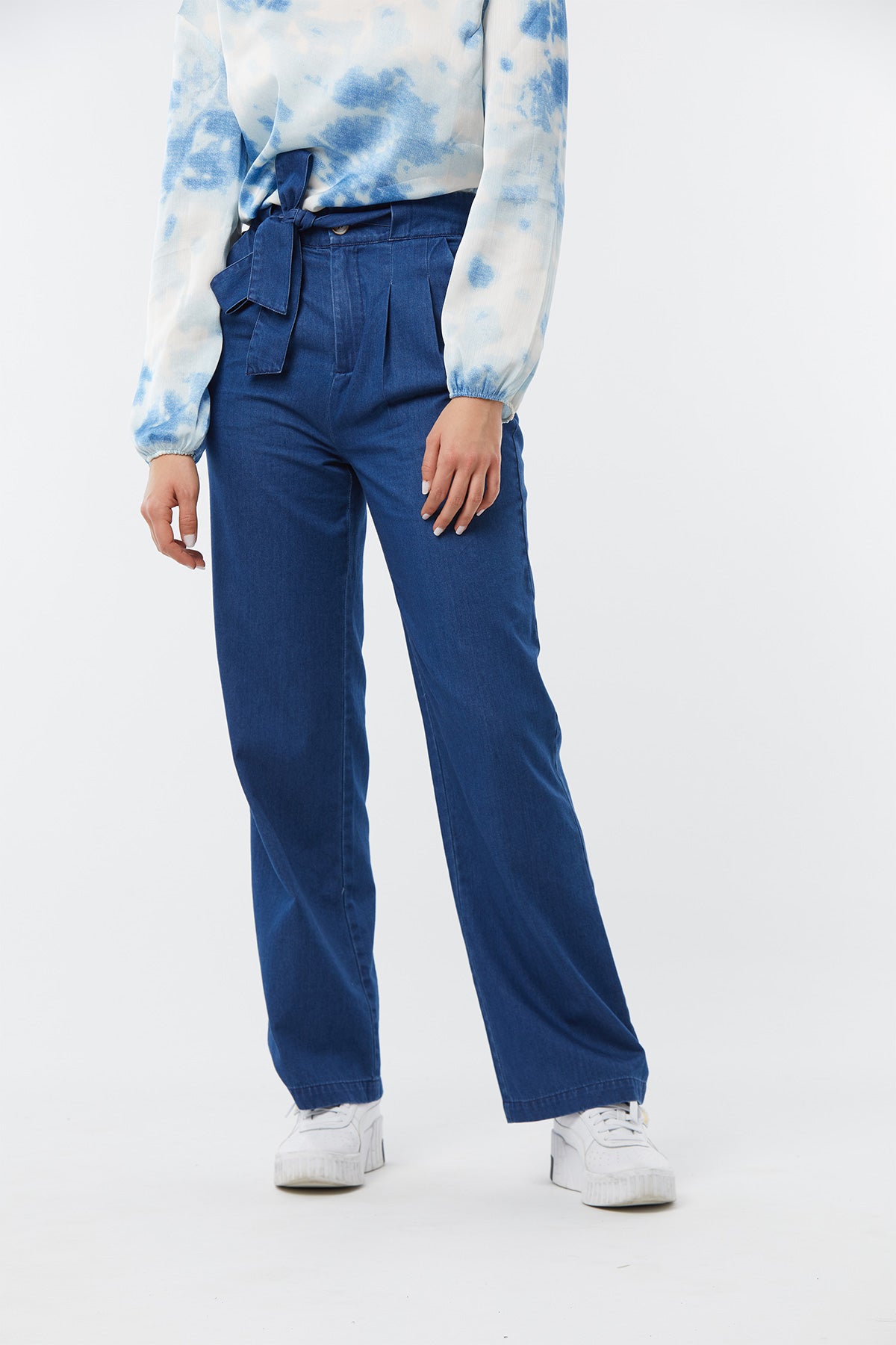 Pantalon femme JUMMY Blue