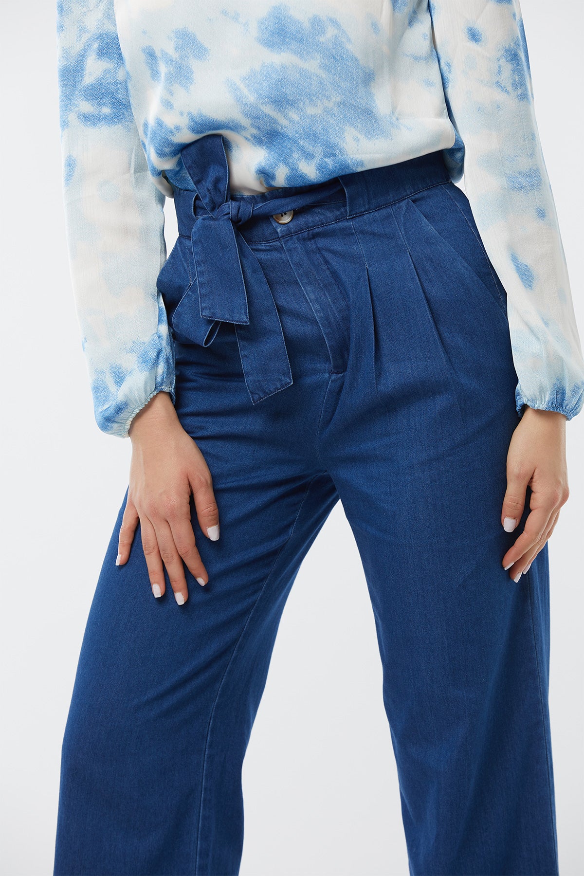 Pantalon femme JUMMY Blue