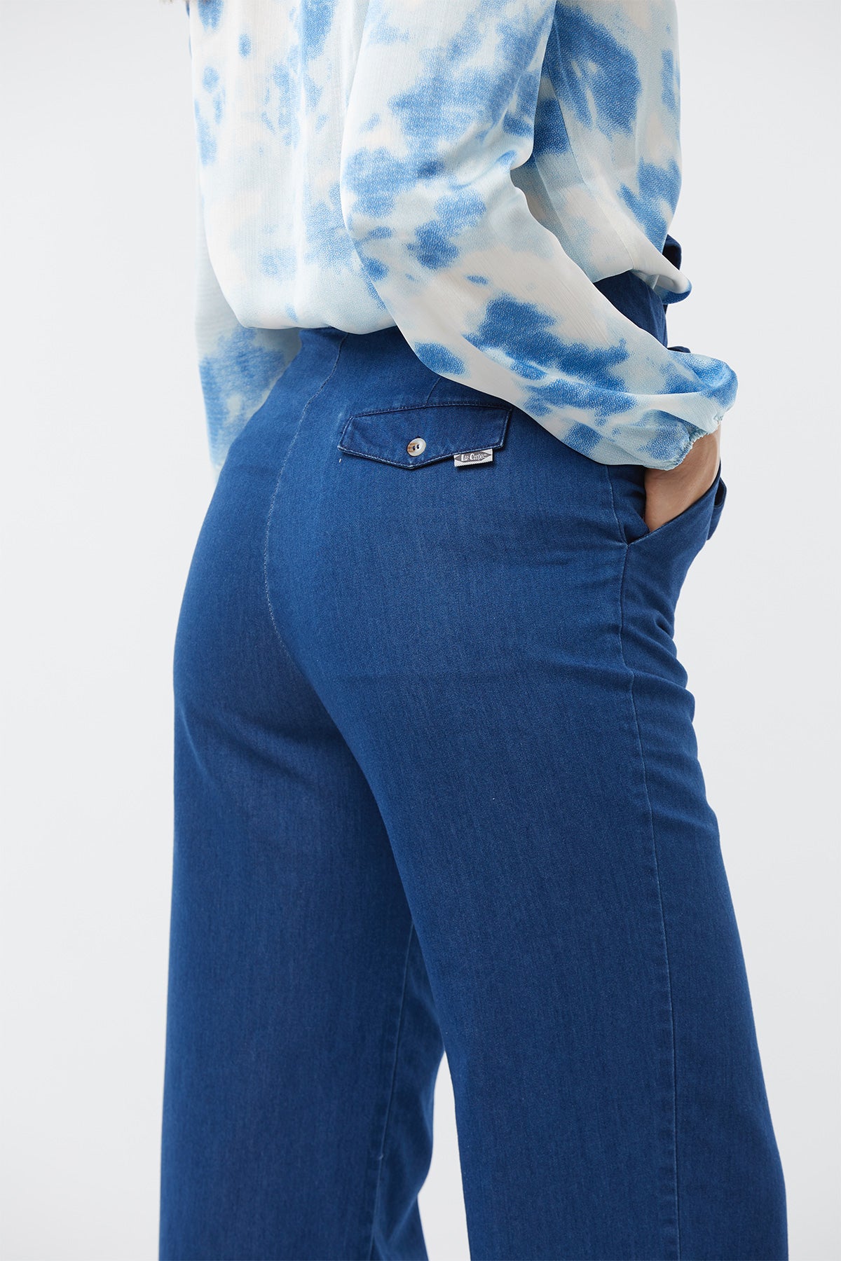 Pantalon femme JUMMY Blue