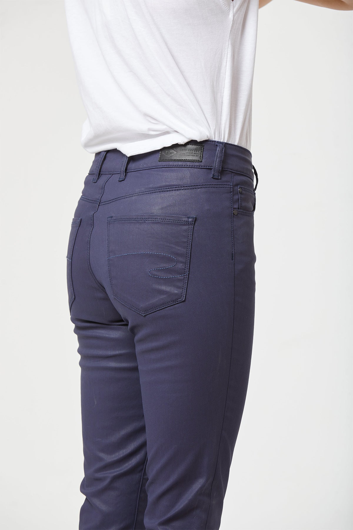 Jeans LC135 Navy Coatted