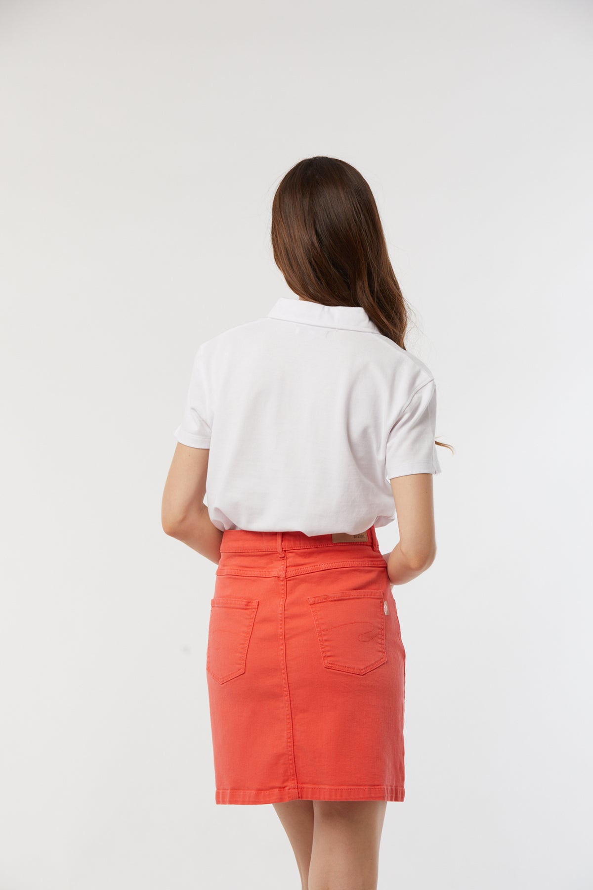 Jupe POKA Acide orange