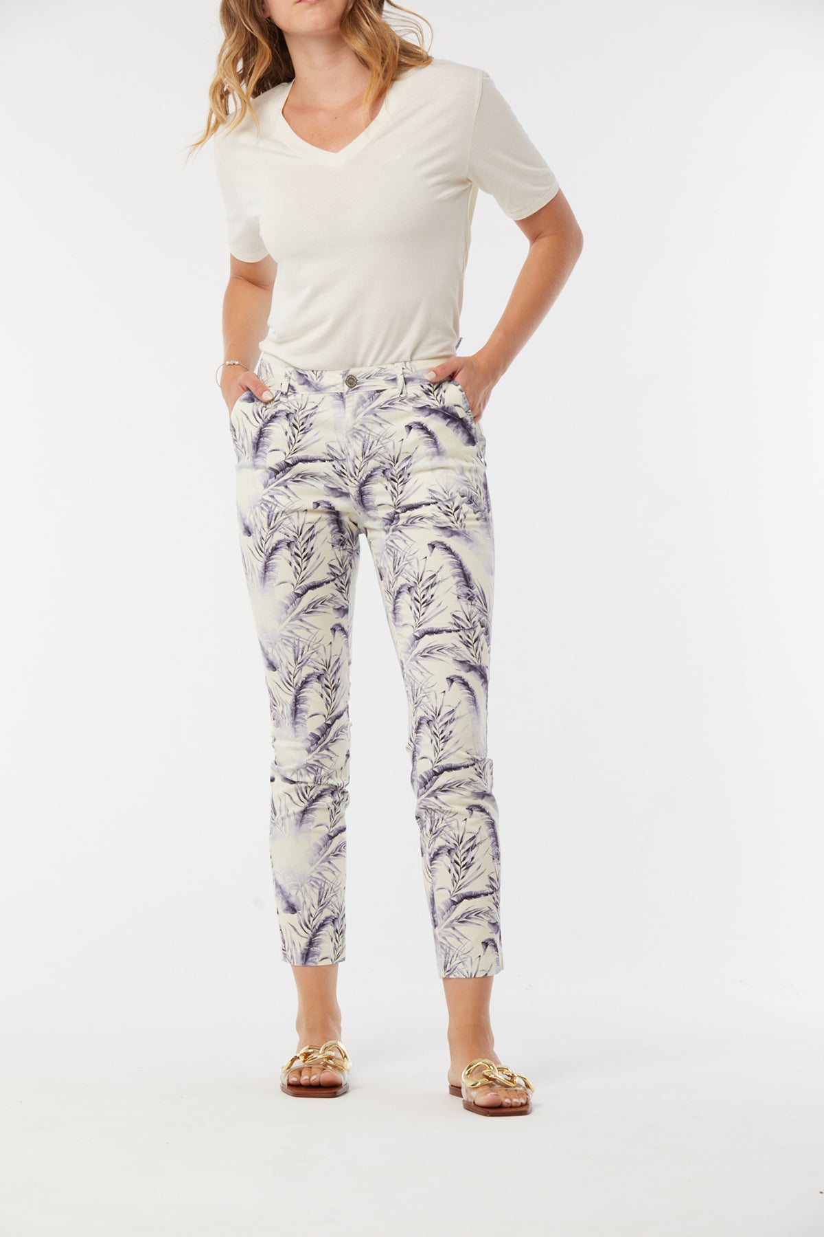 Pantalon JEMILA Marshmallow