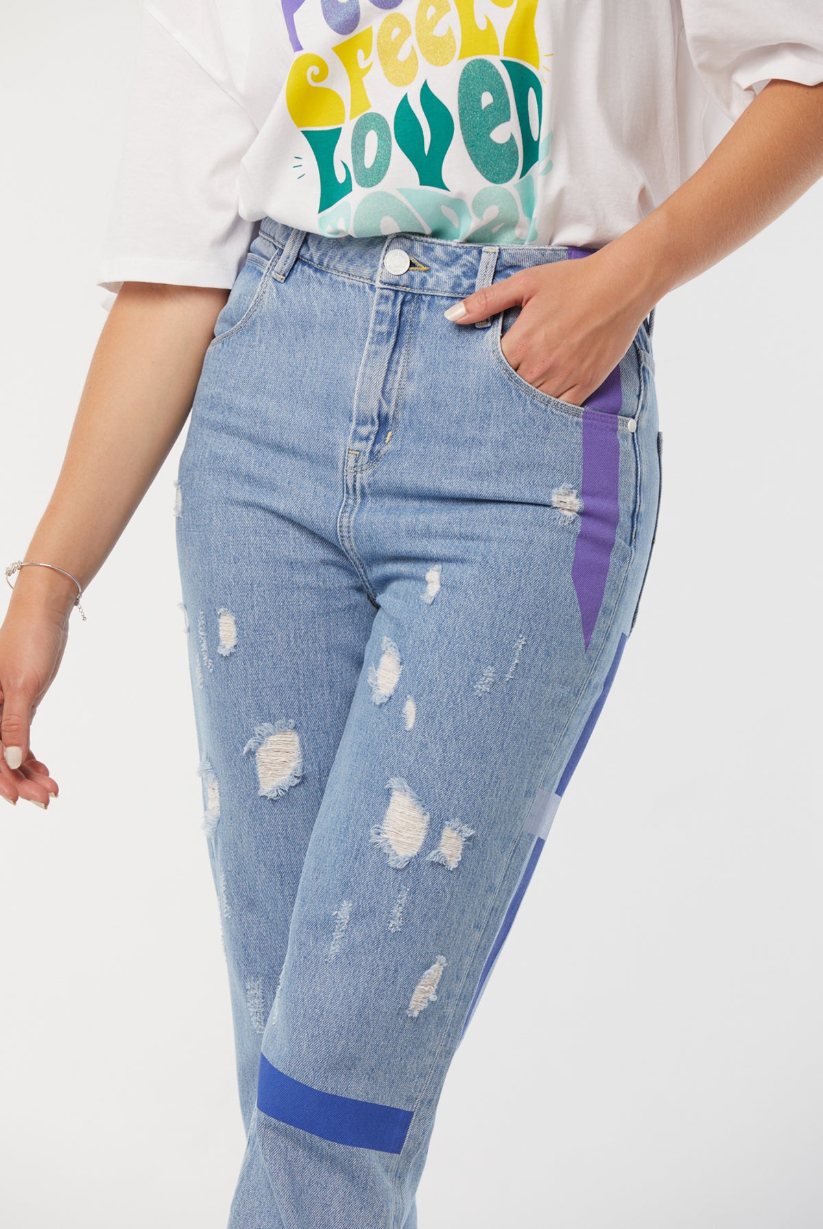 Jeans JULIE Bleach - L32