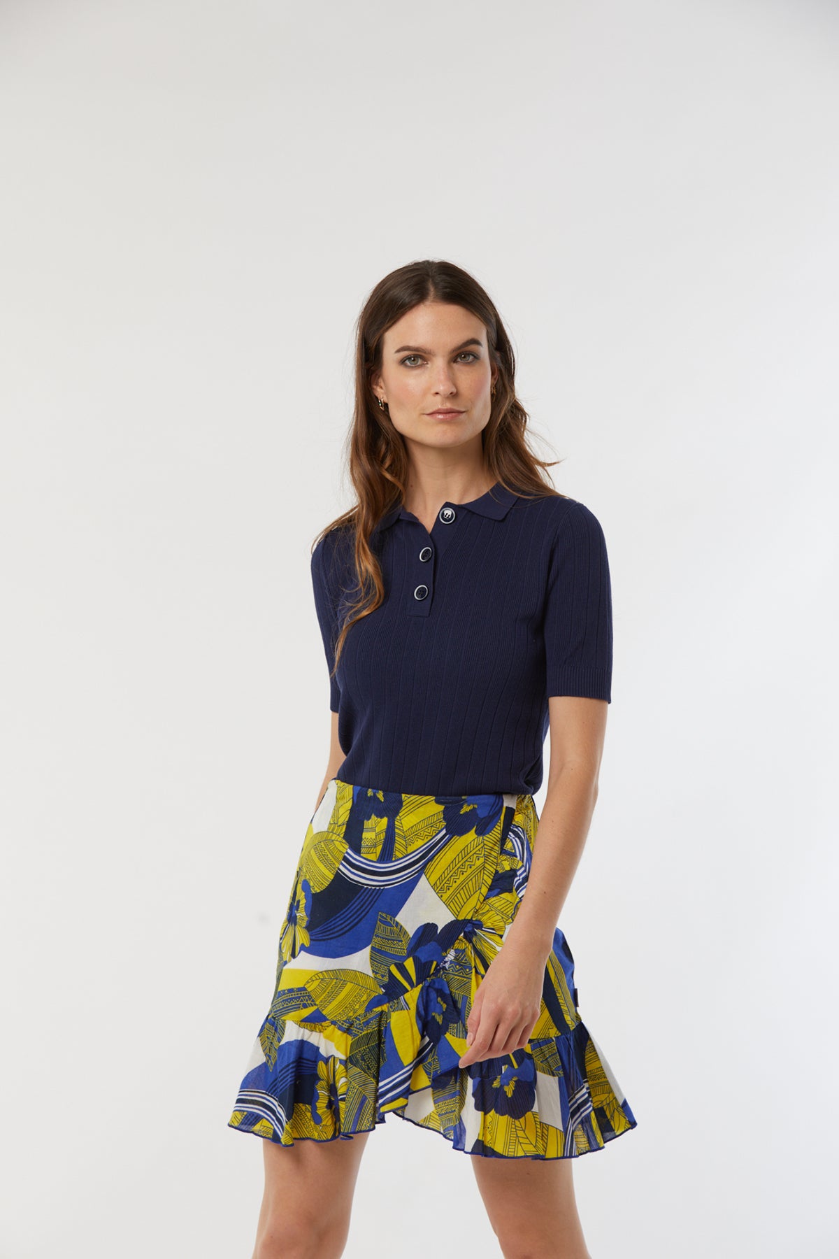 Jupe PINA Jaune fluo