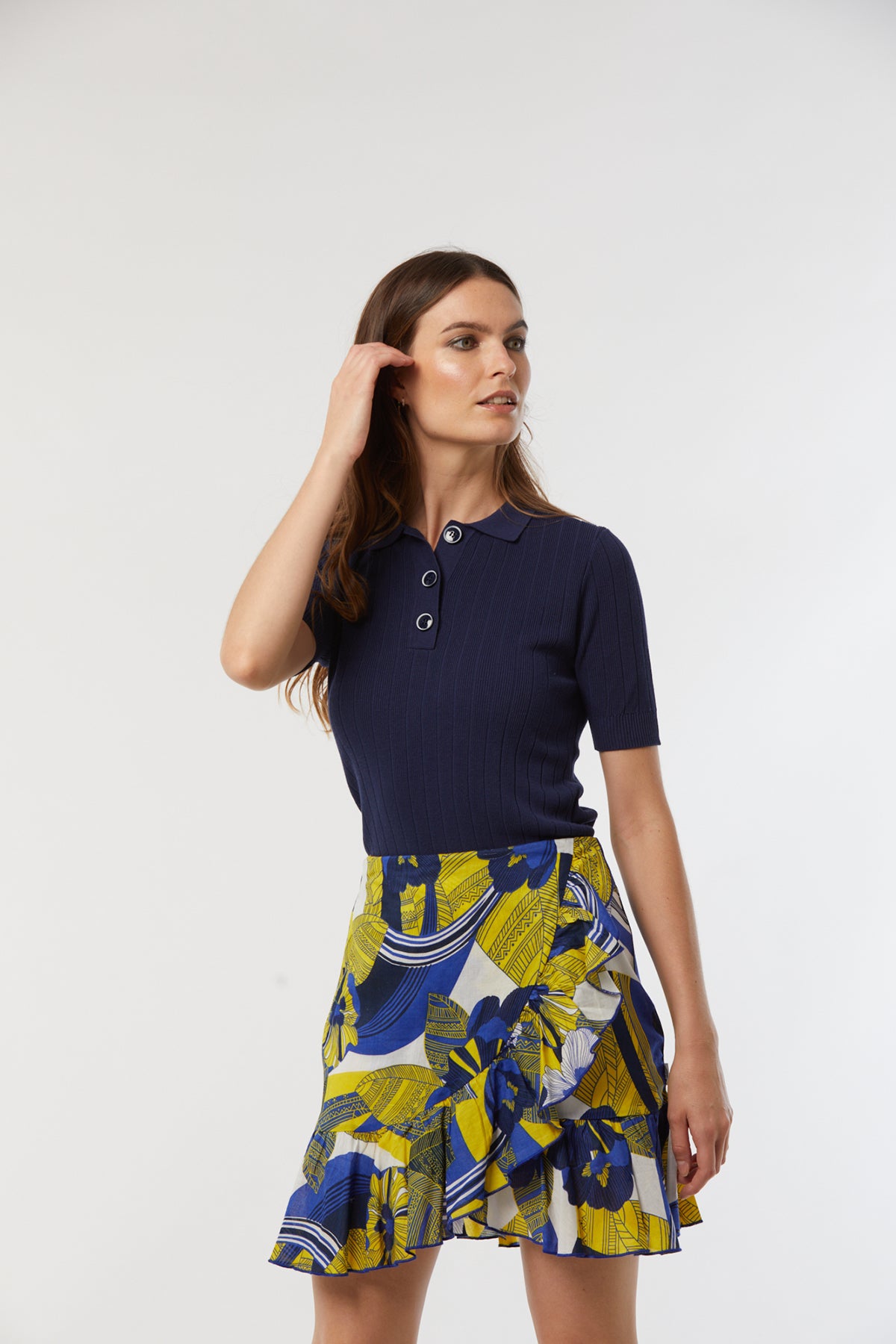 Jupe PINA Jaune fluo