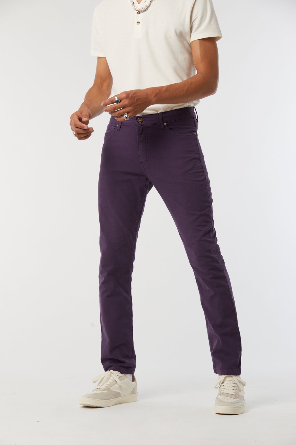 Pantalon LC126ZP Raisin - L34