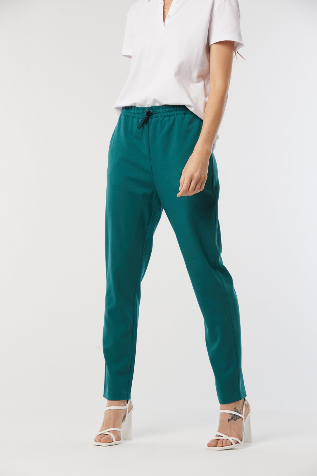 Pantalon GURI Vert bouteille