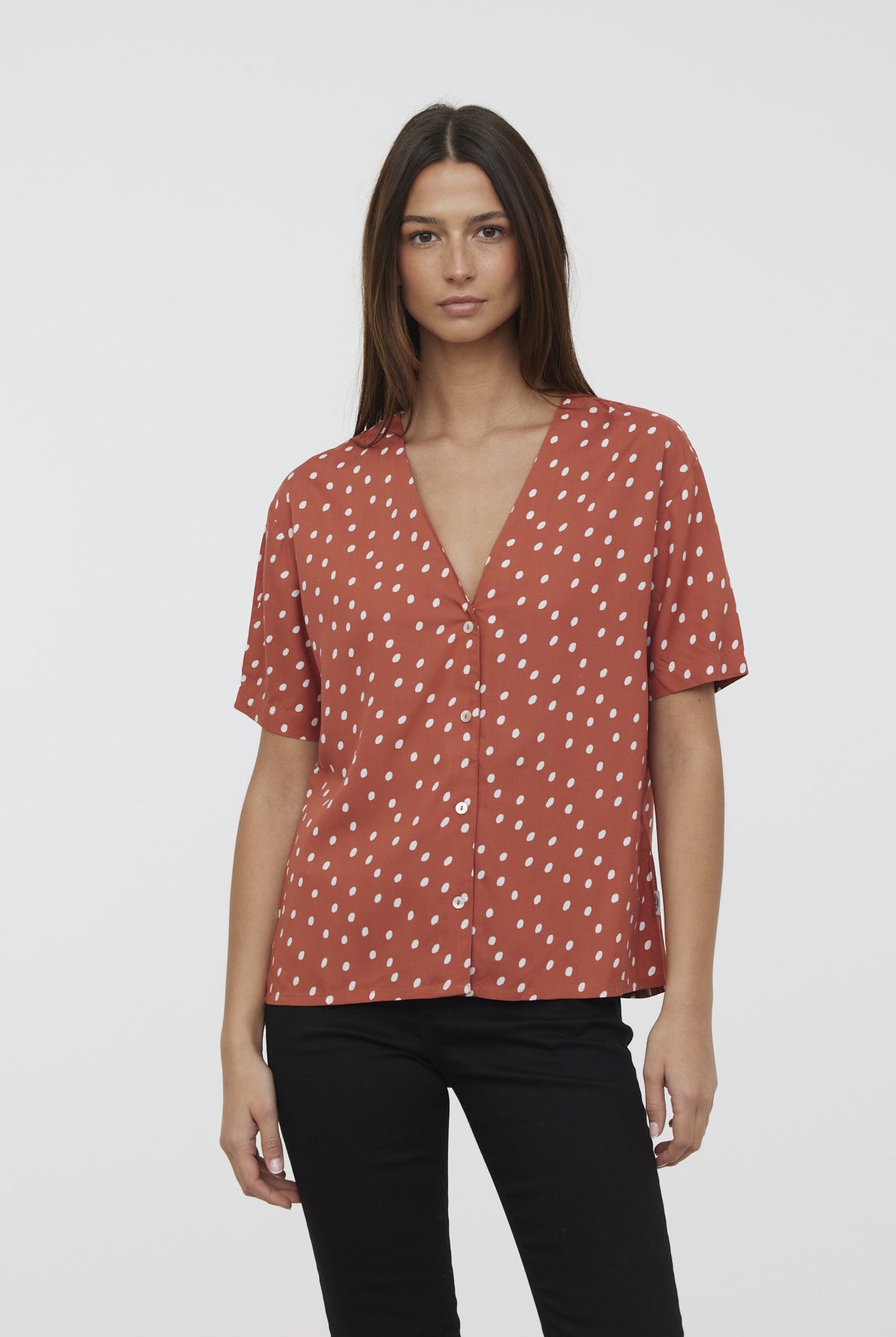 Chemise DIREILLE Terracota