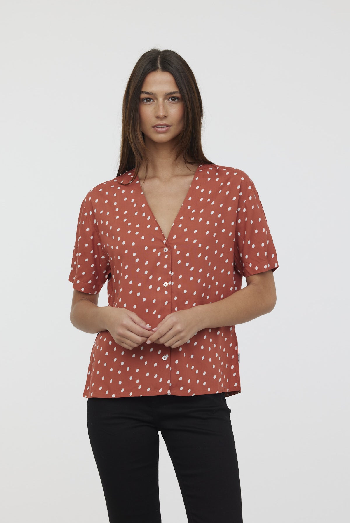 Chemise DIREILLE Terracota
