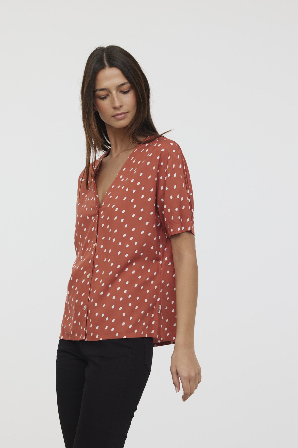 Chemise DIREILLE Terracota