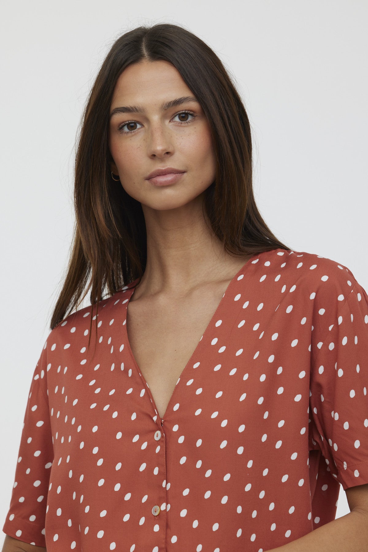 Chemise DIREILLE Terracota