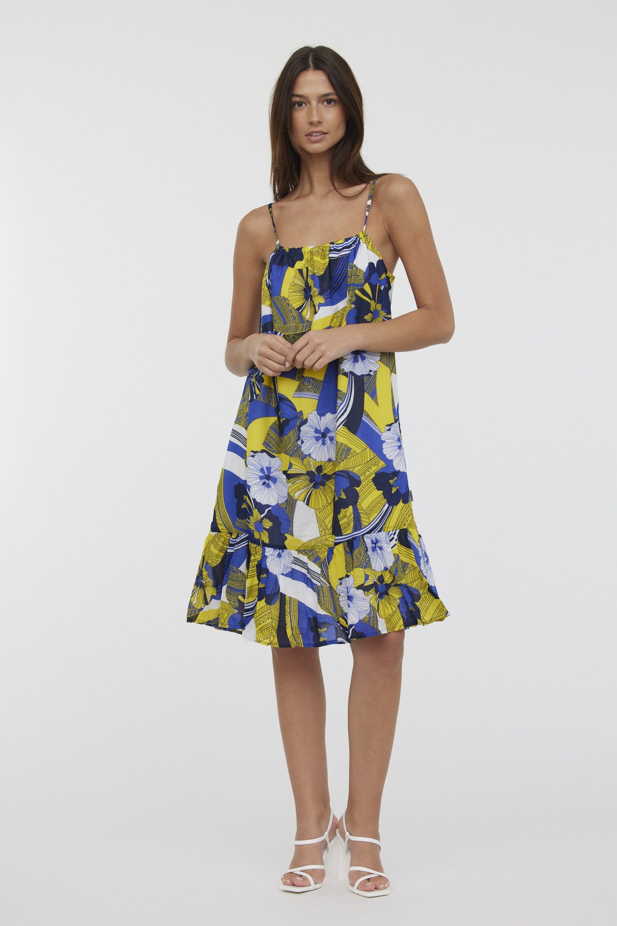 Robe LOUNA Jaune fluo