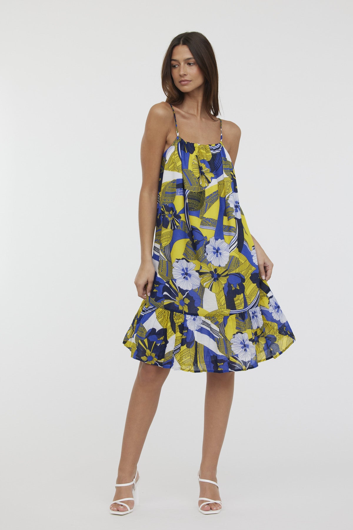 Robe LOUNA Jaune fluo