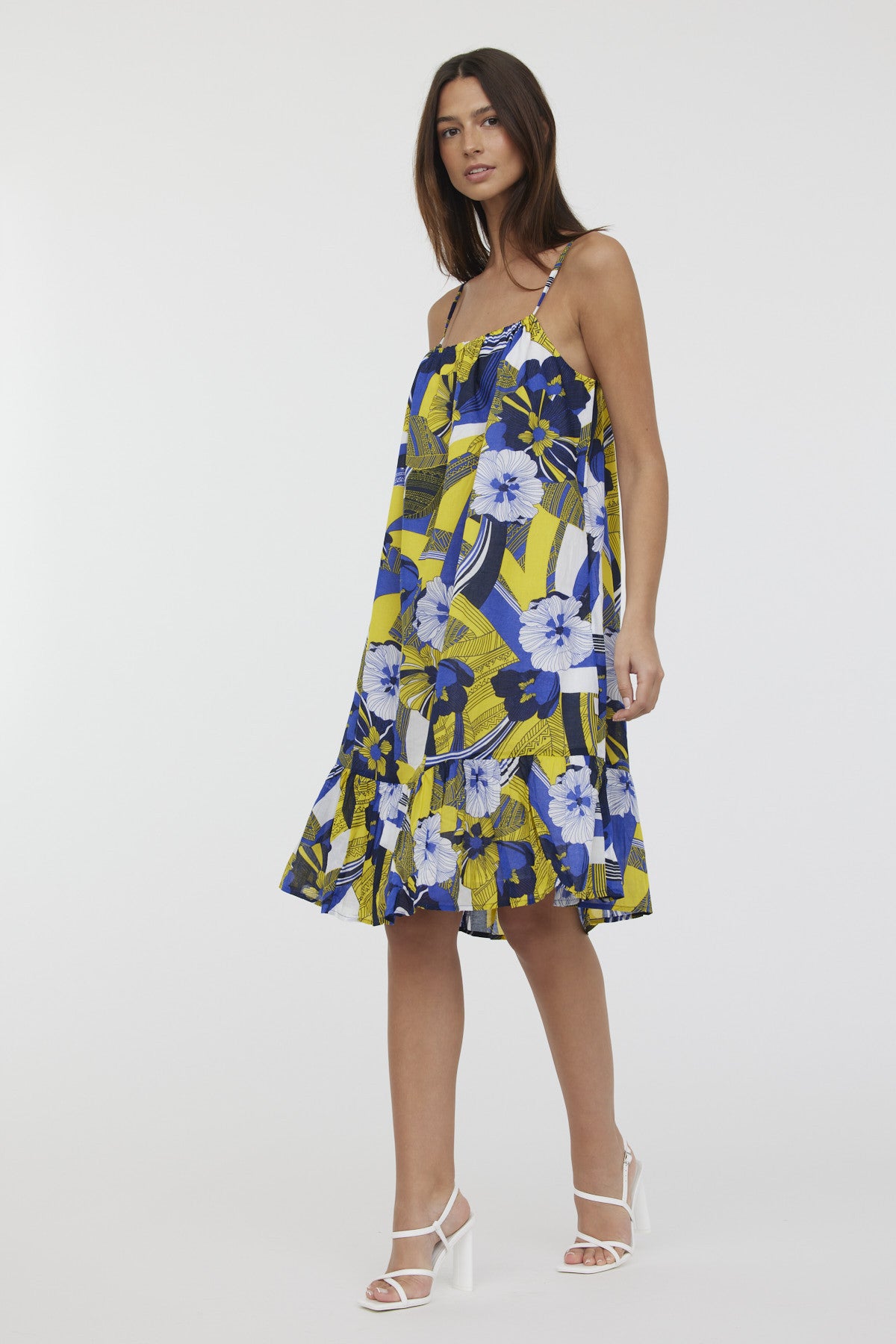 Robe LOUNA Jaune fluo