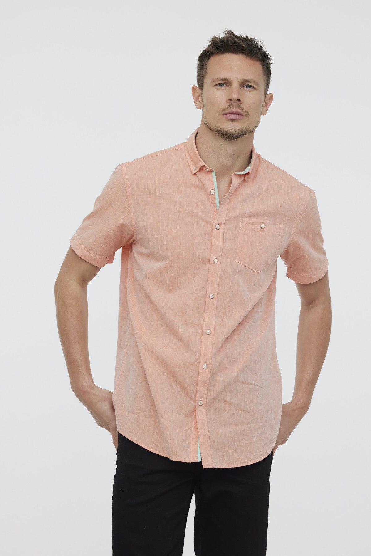 Chemise DOLANO Acide orange