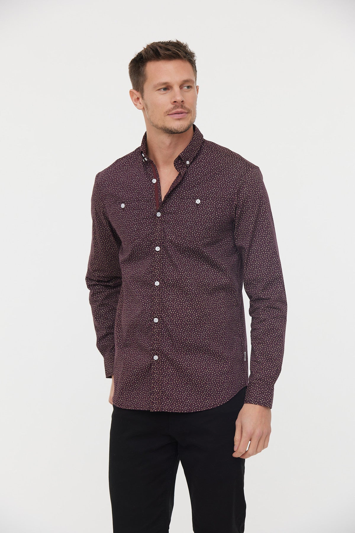 Chemise DOKIN Aubergine
