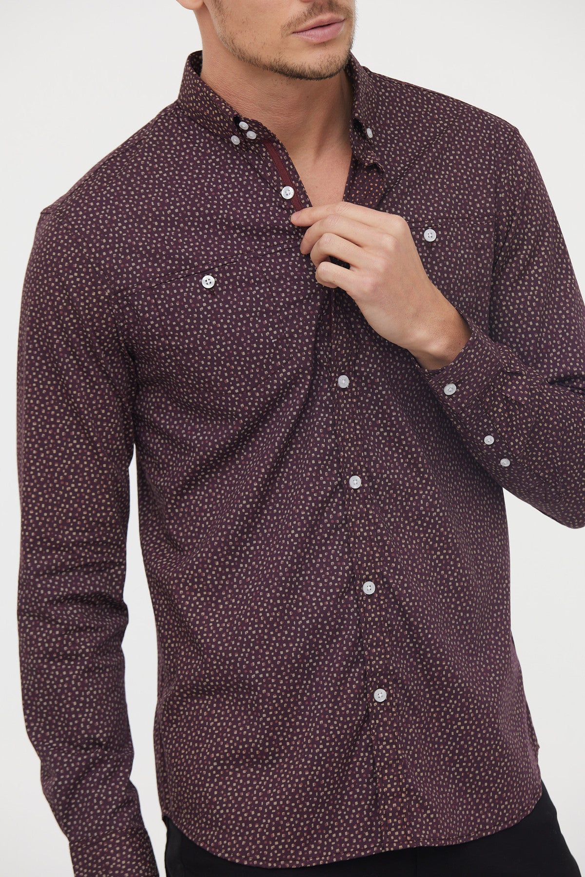 Chemise DOKIN Aubergine
