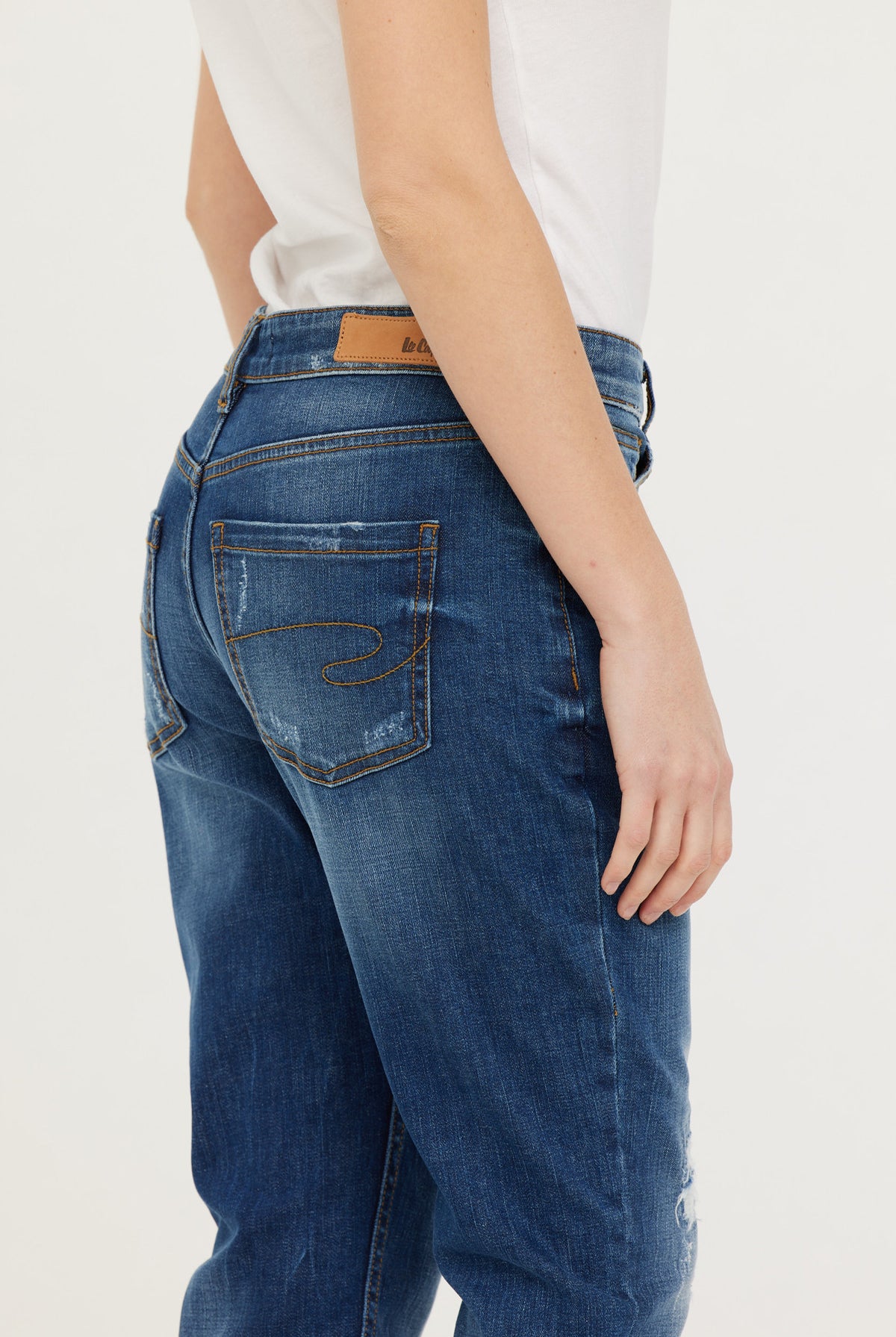 Jean JOHANA Medium Blue Destroy