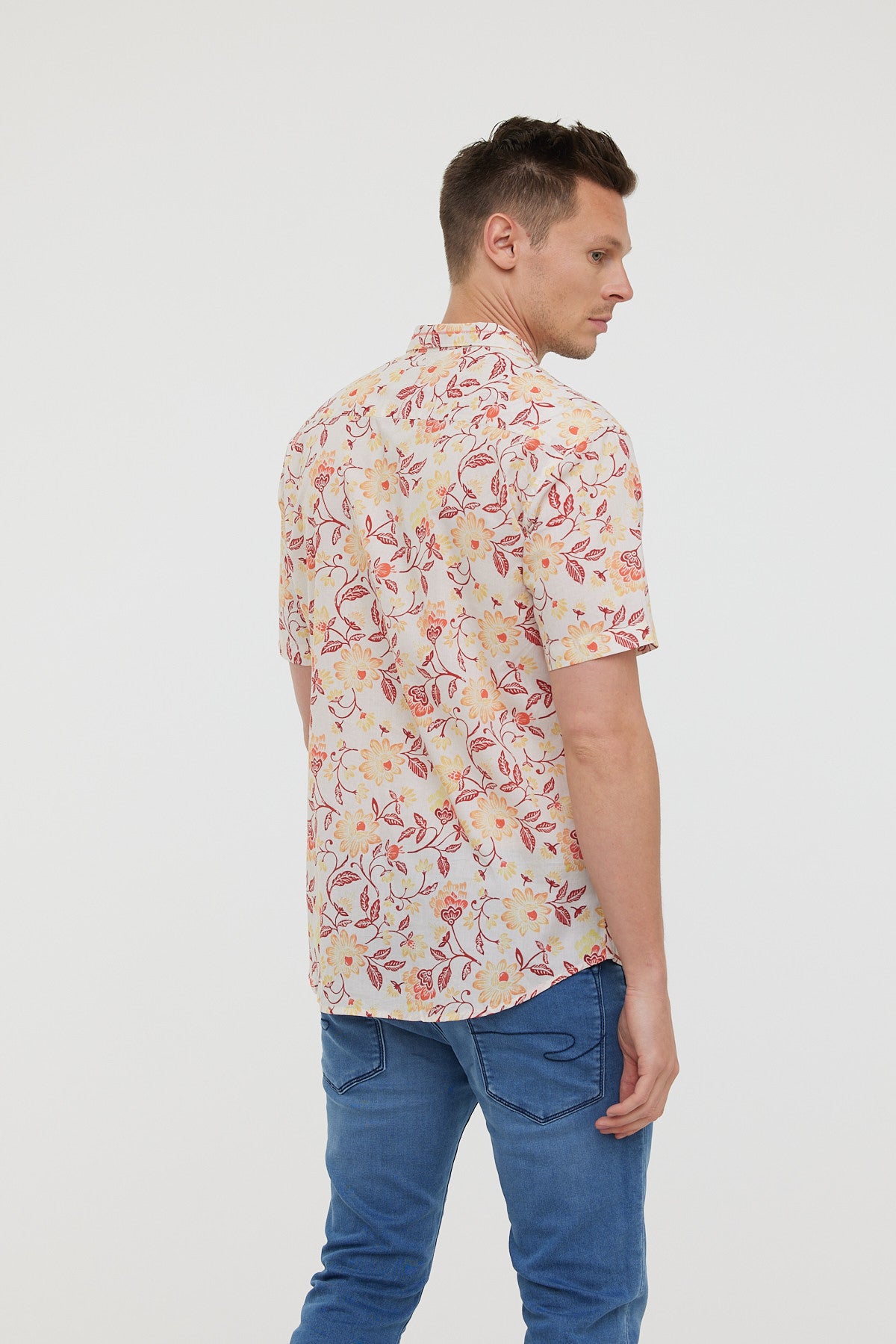 Chemises DAMYK MC Peach