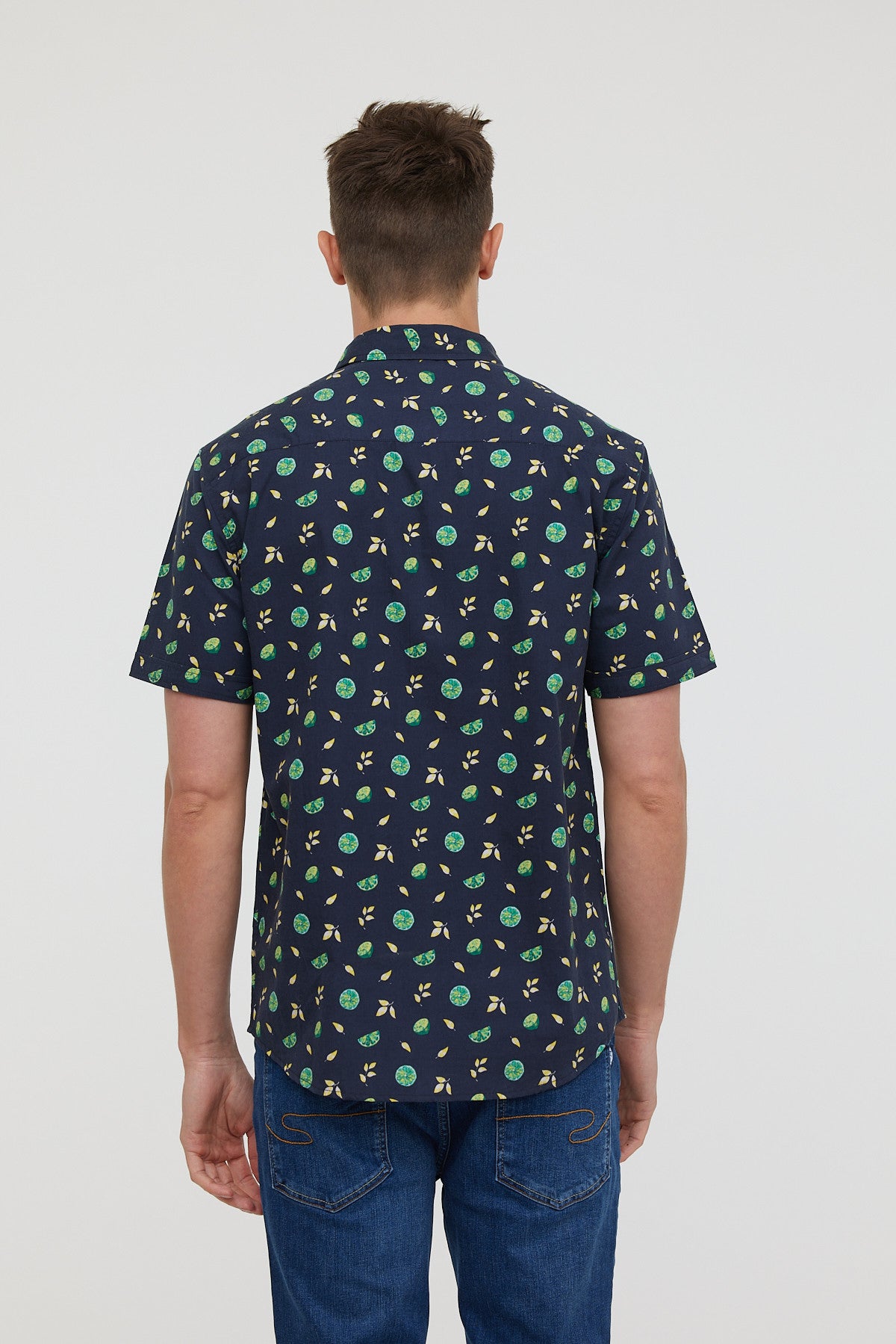 Chemises DICHA MC Navy