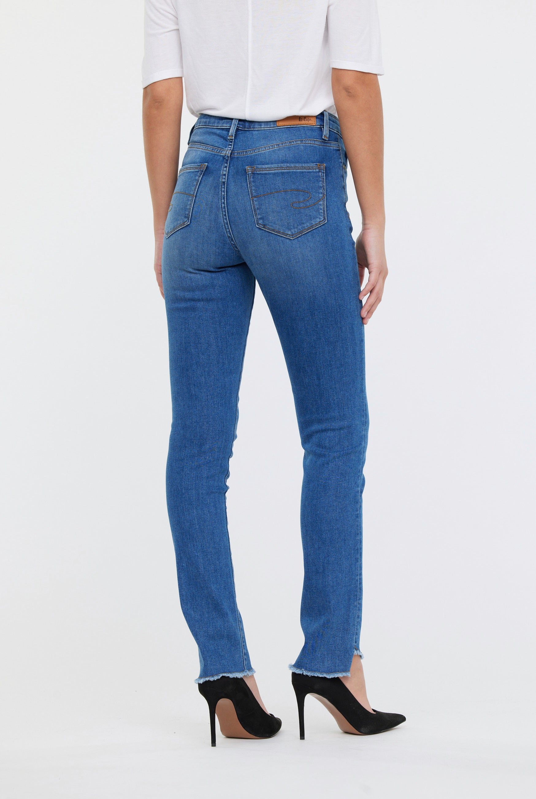 Jeans LC161 Medium blue brushed