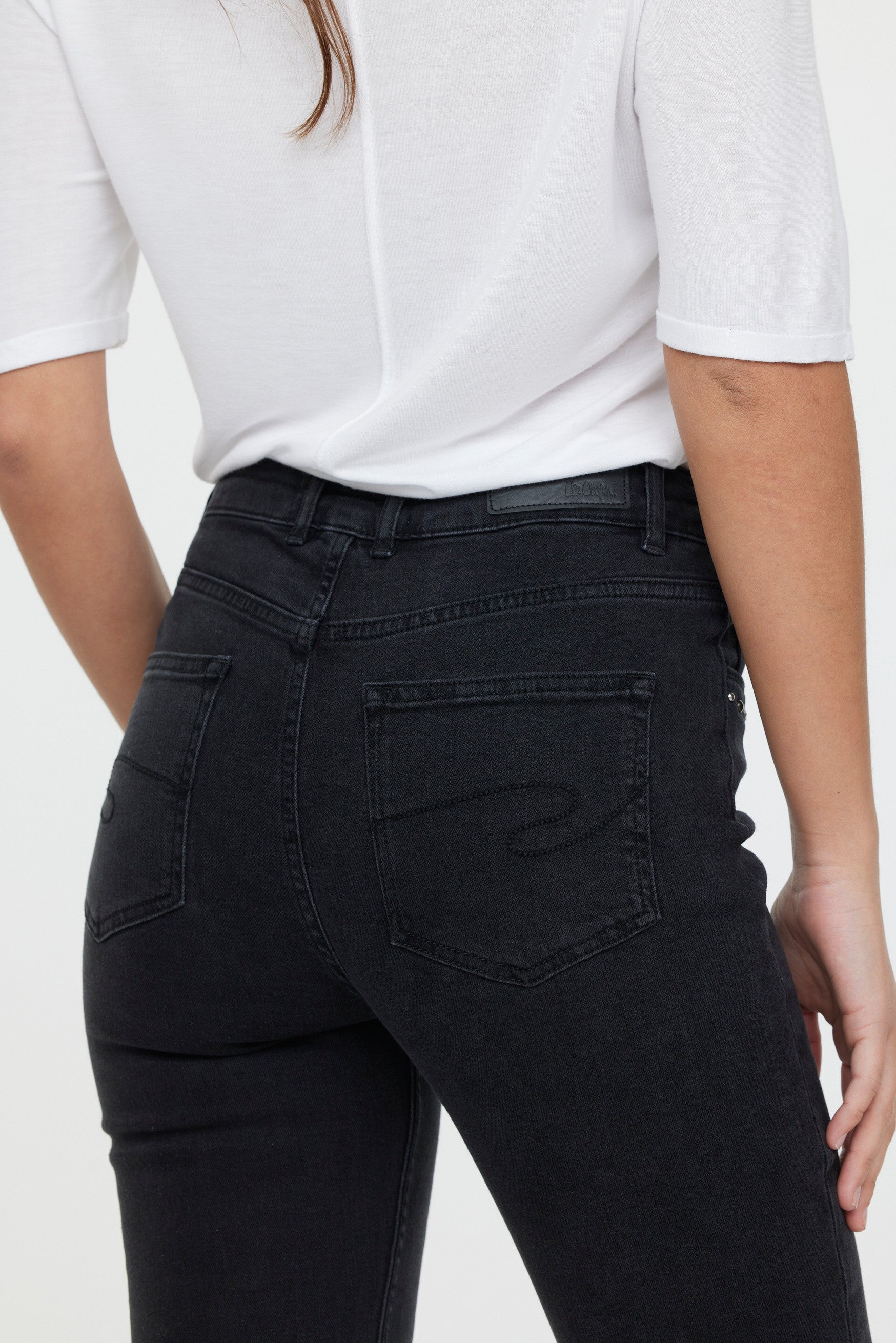 Jeans LC135 Black brushed