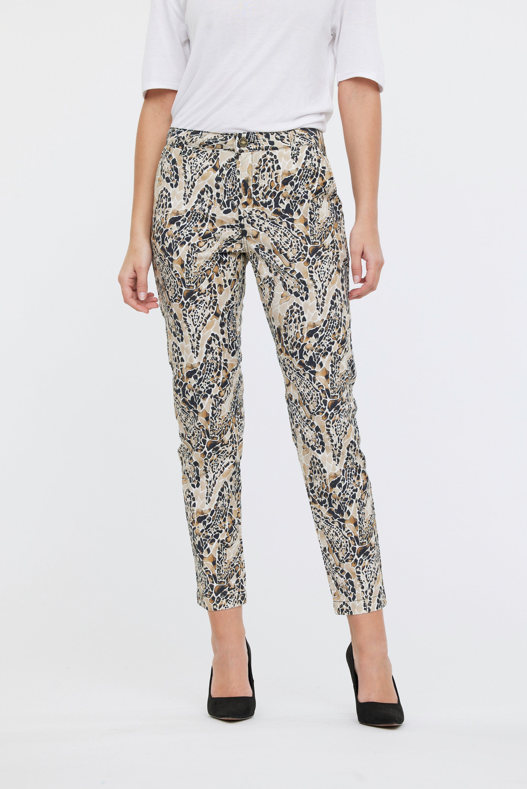 Pantalons JEMILA CR Cream