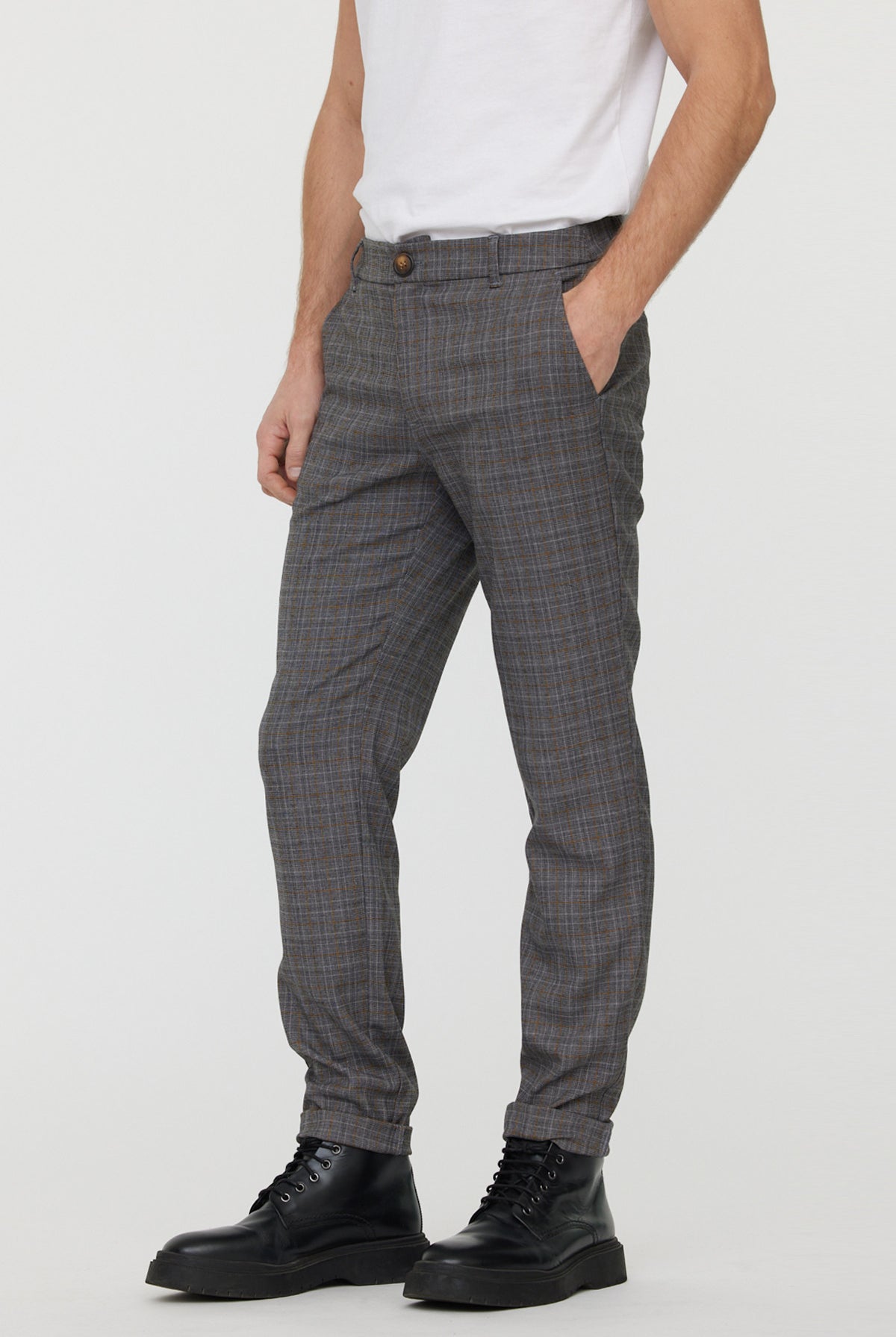 Pantalon Niels Gris Metal