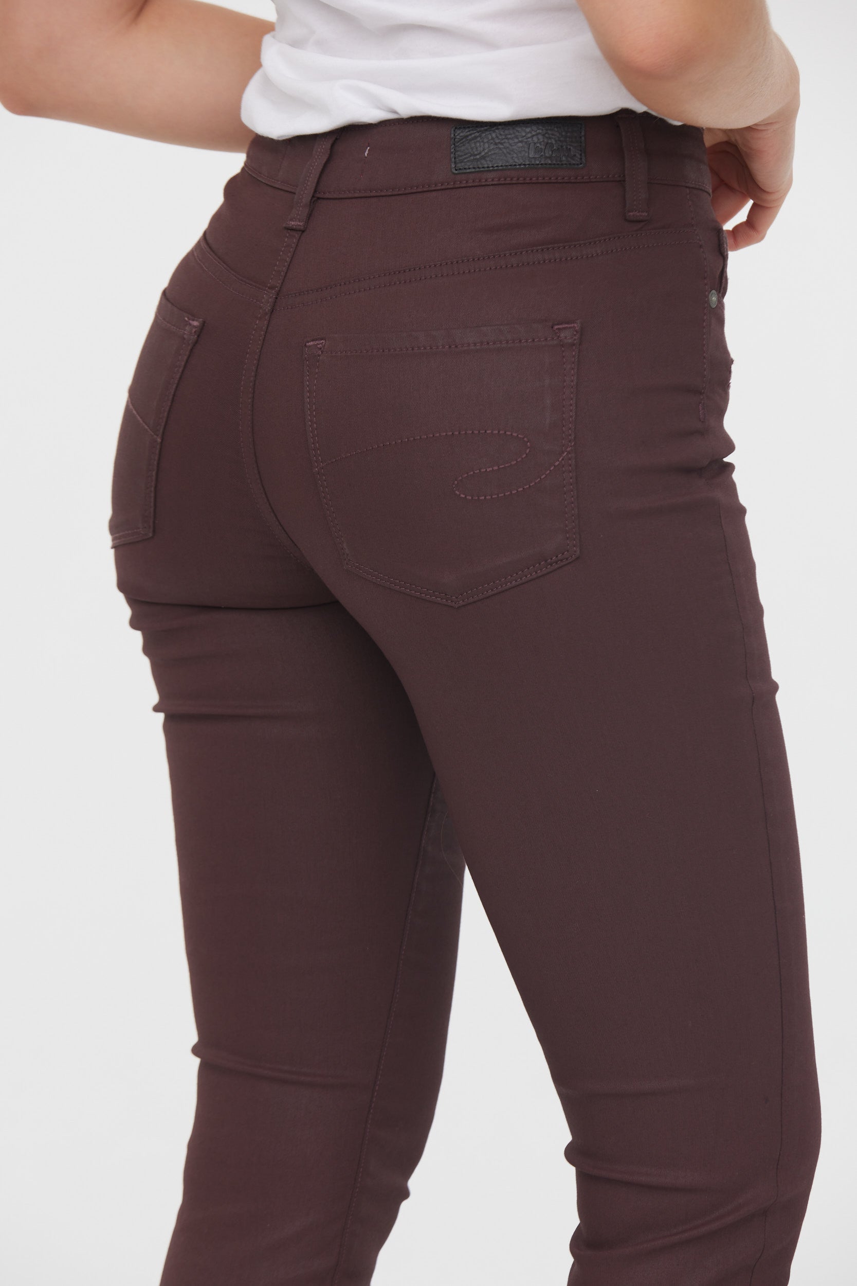 Pantalon LC135 Bordeaux Coatted