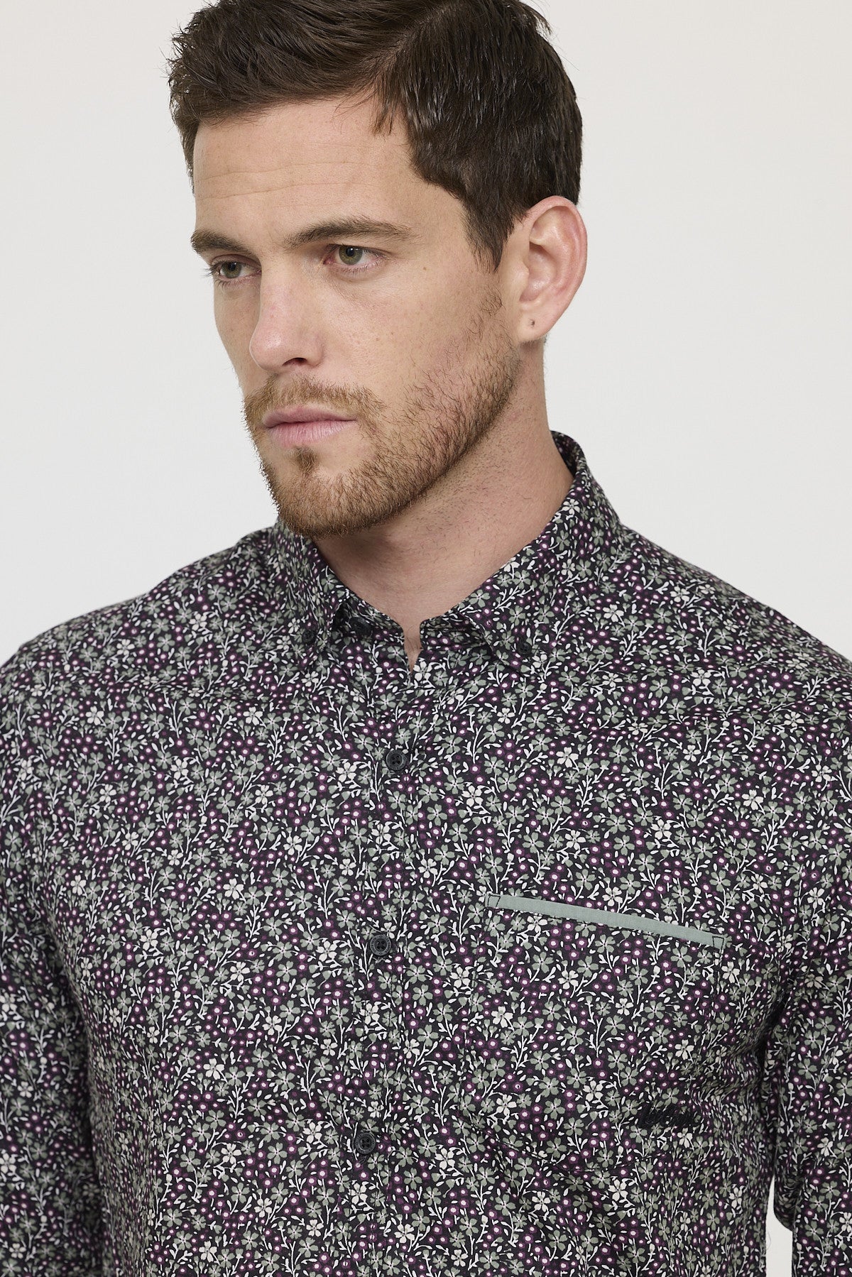 Chemise DELEUR Kaki vert