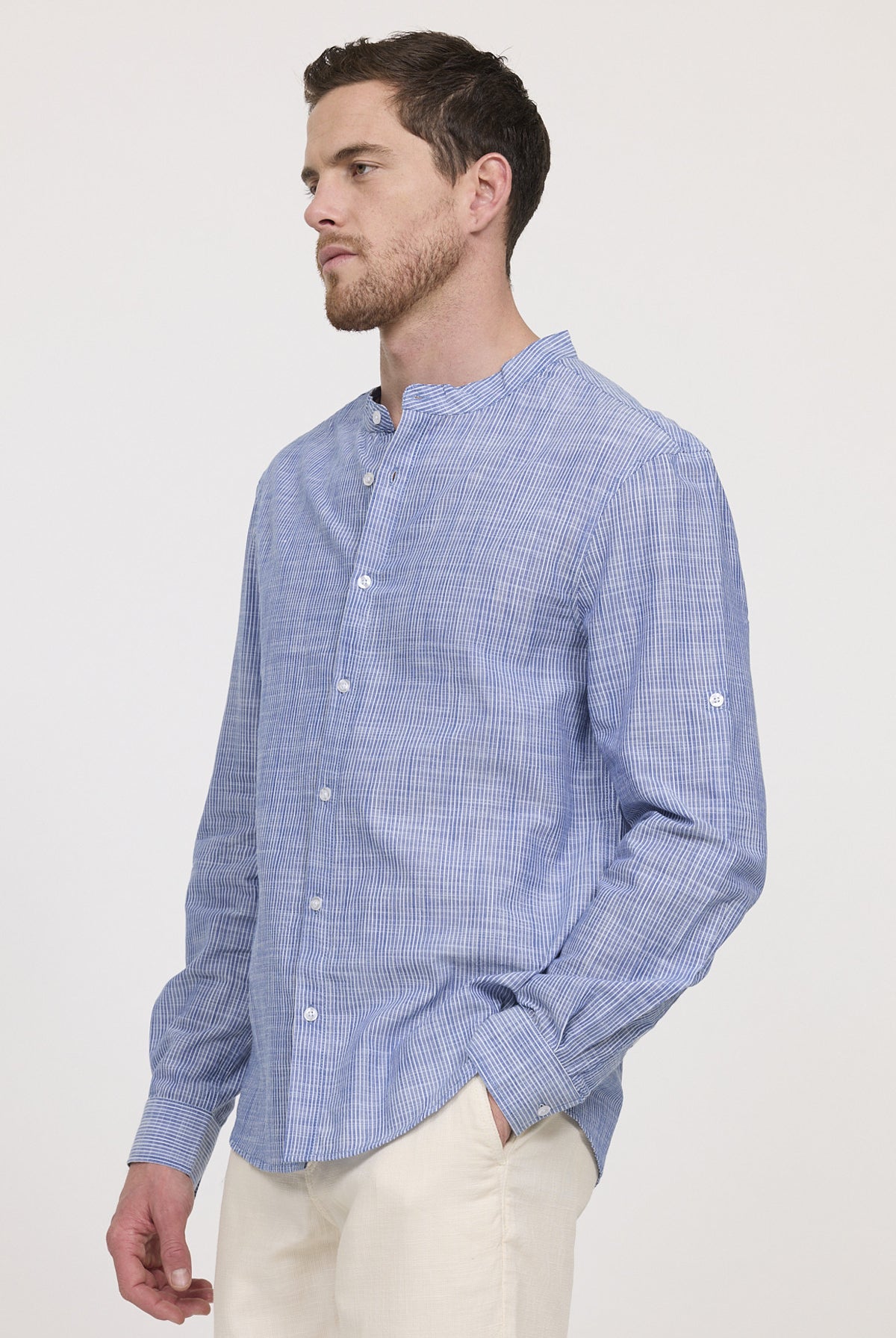 Chemise DUMORI Navy stripes