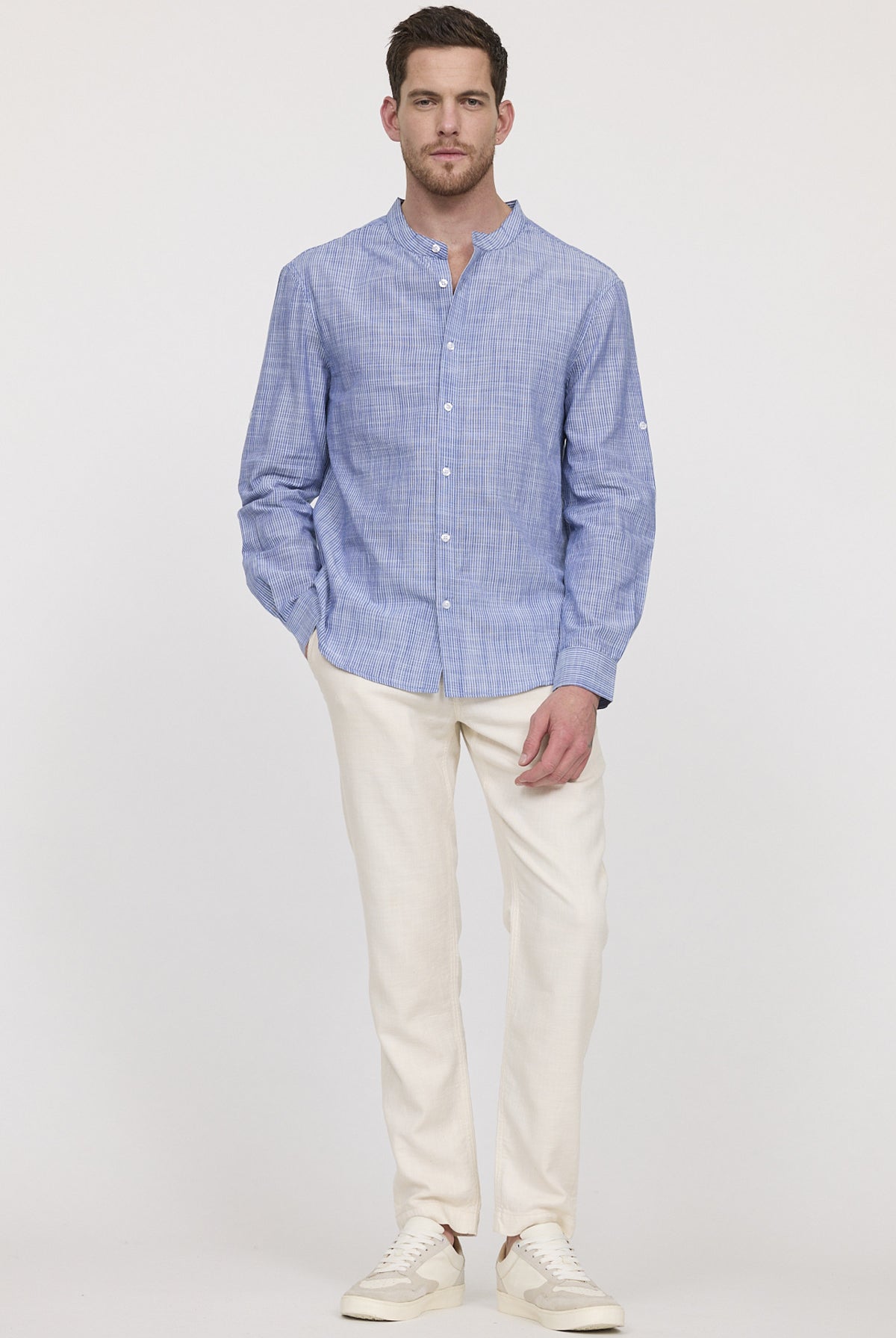 Chemise DUMORI Navy stripes