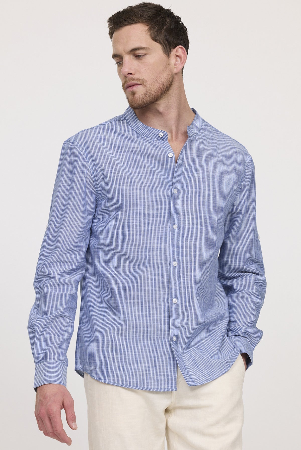 Chemise DUMORI Navy stripes