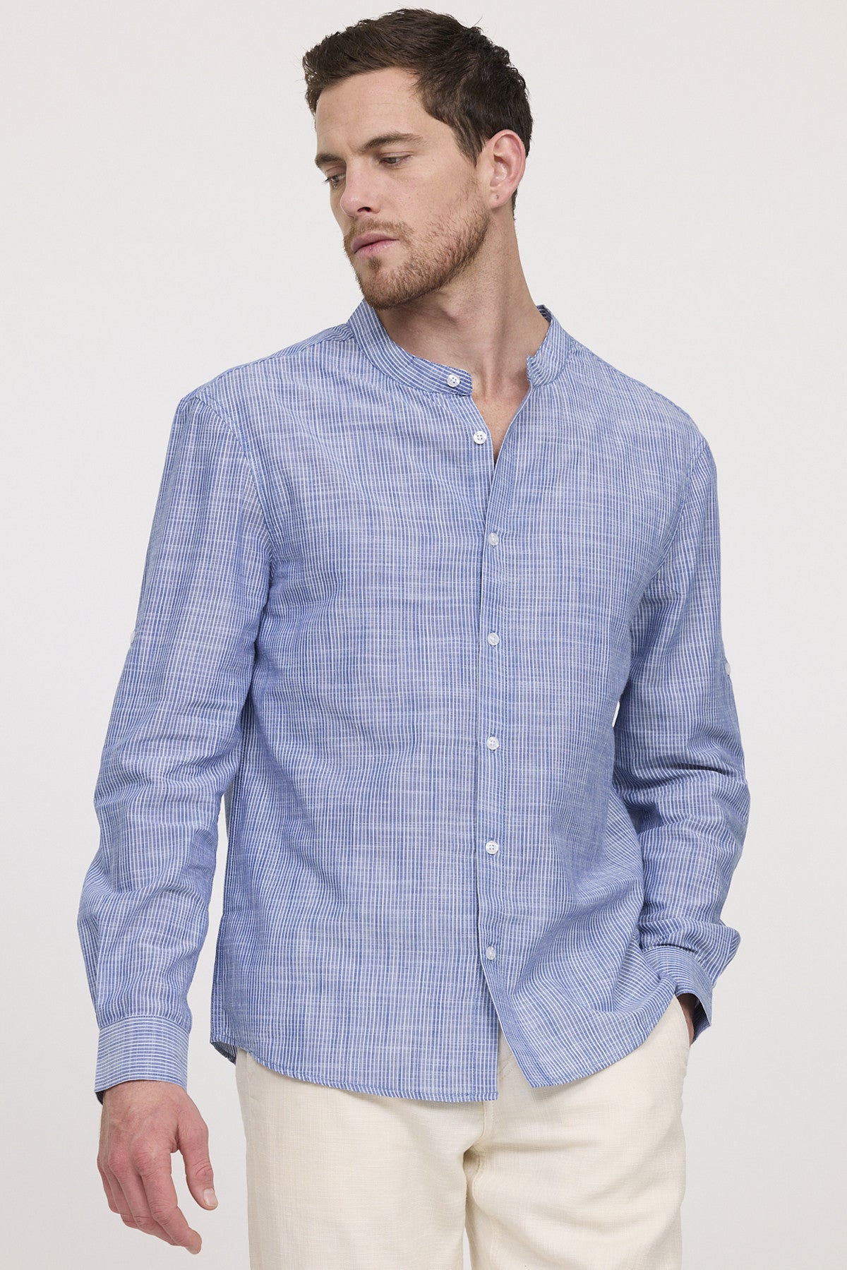 Chemise DUMORI Navy stripes