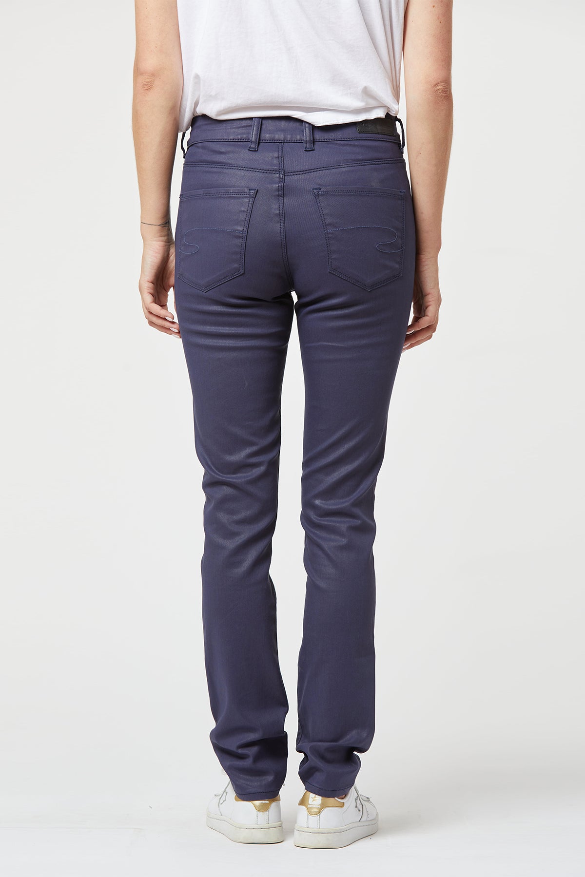 Jeans LC135 Navy Coatted