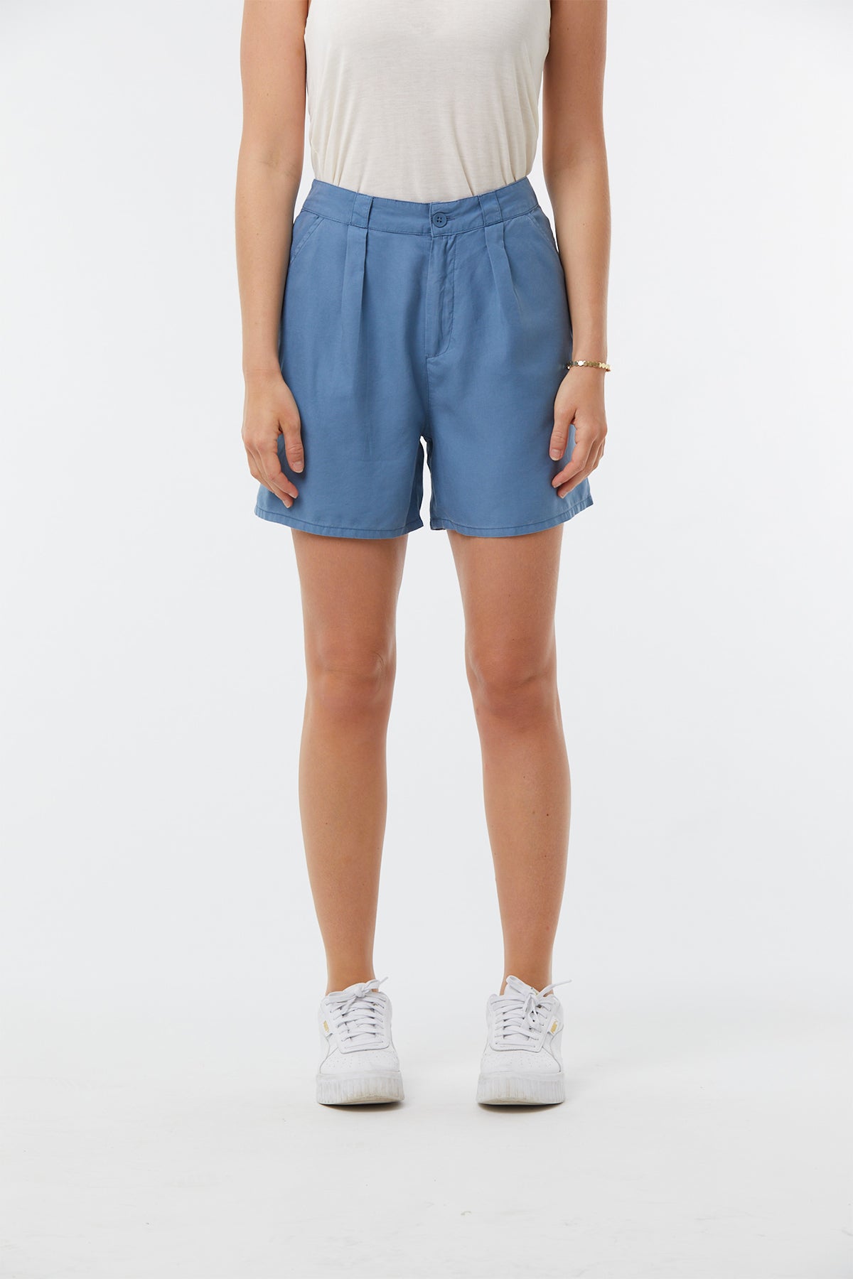 Short NALIA Grey Blue