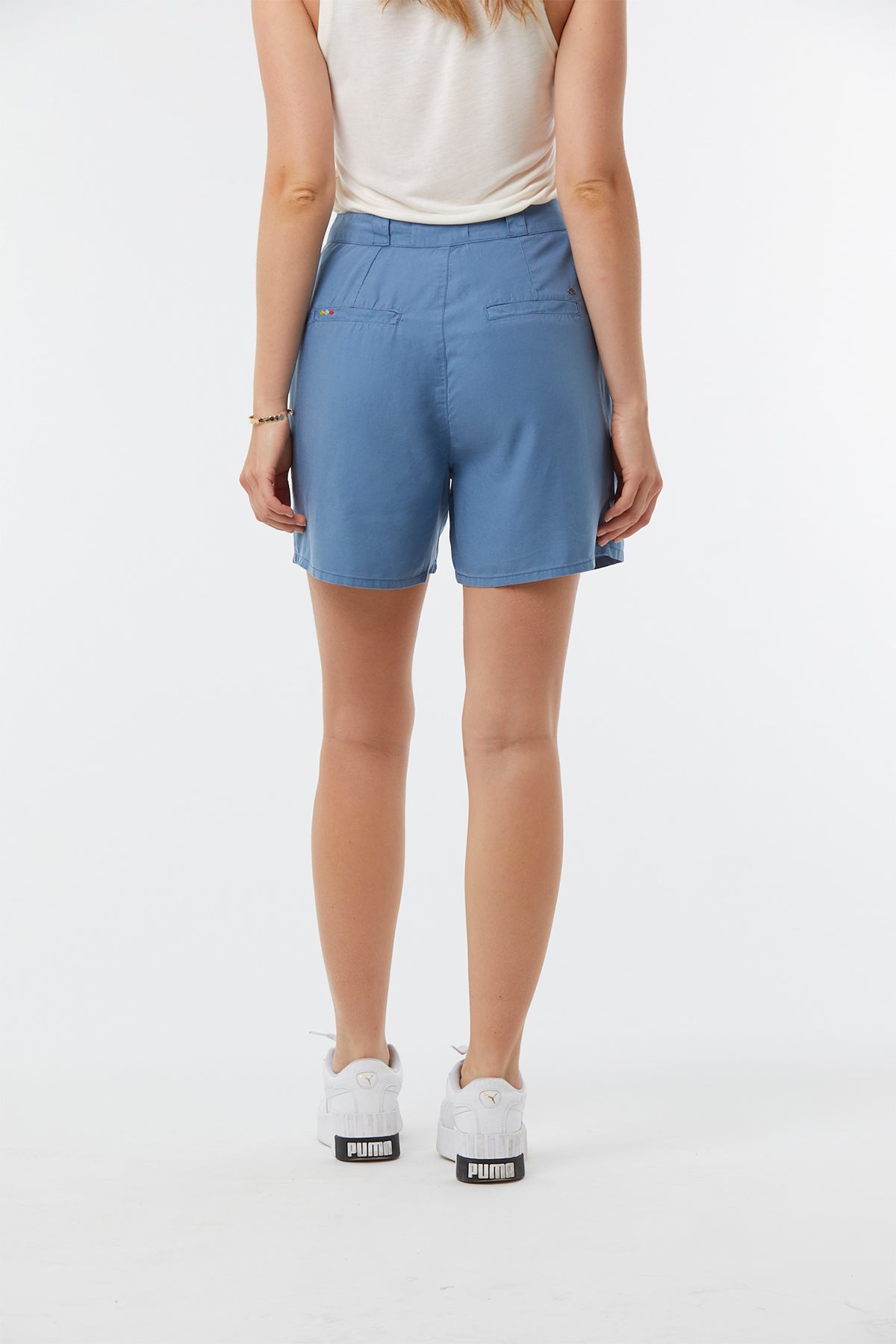 Short NALIA Grey Blue