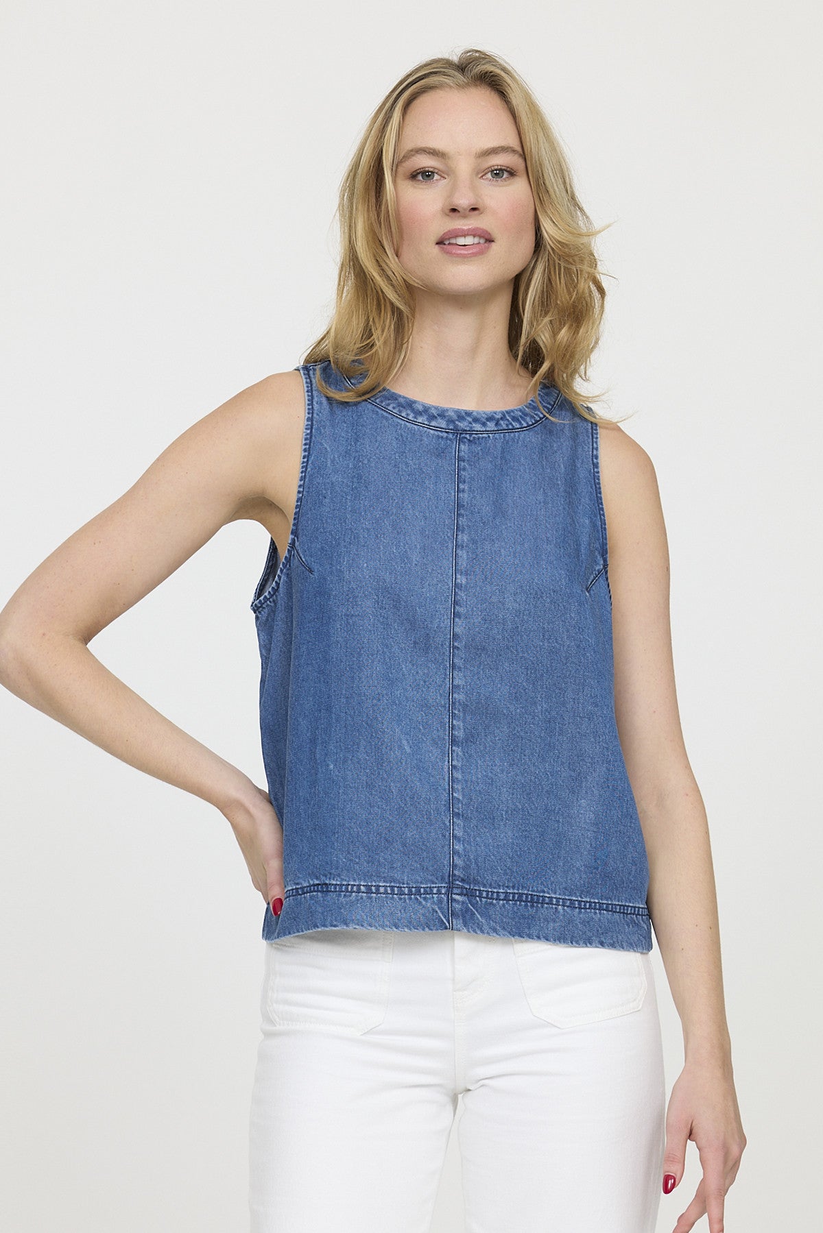 Blouse AJUN Medium Blue