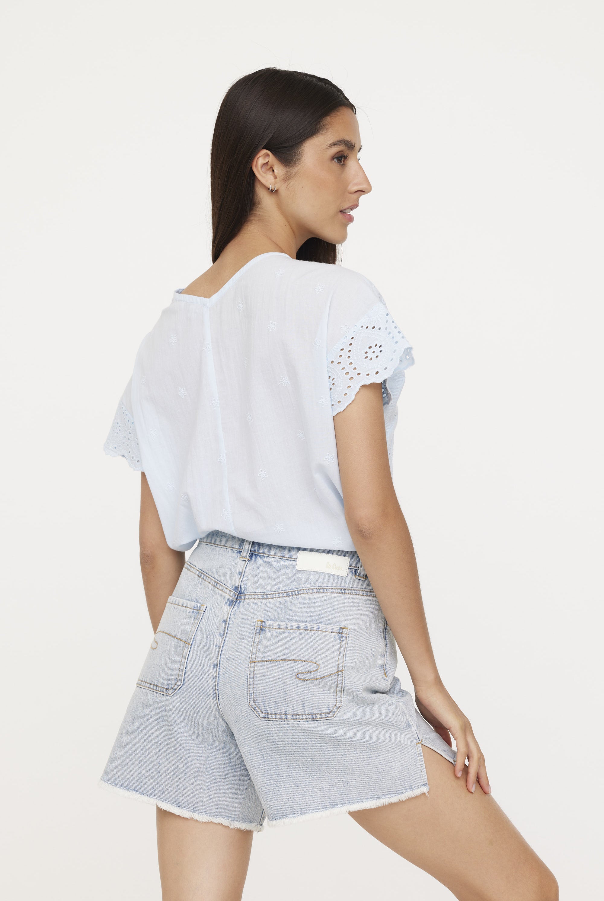 Blouse MAXINE Blue Grey