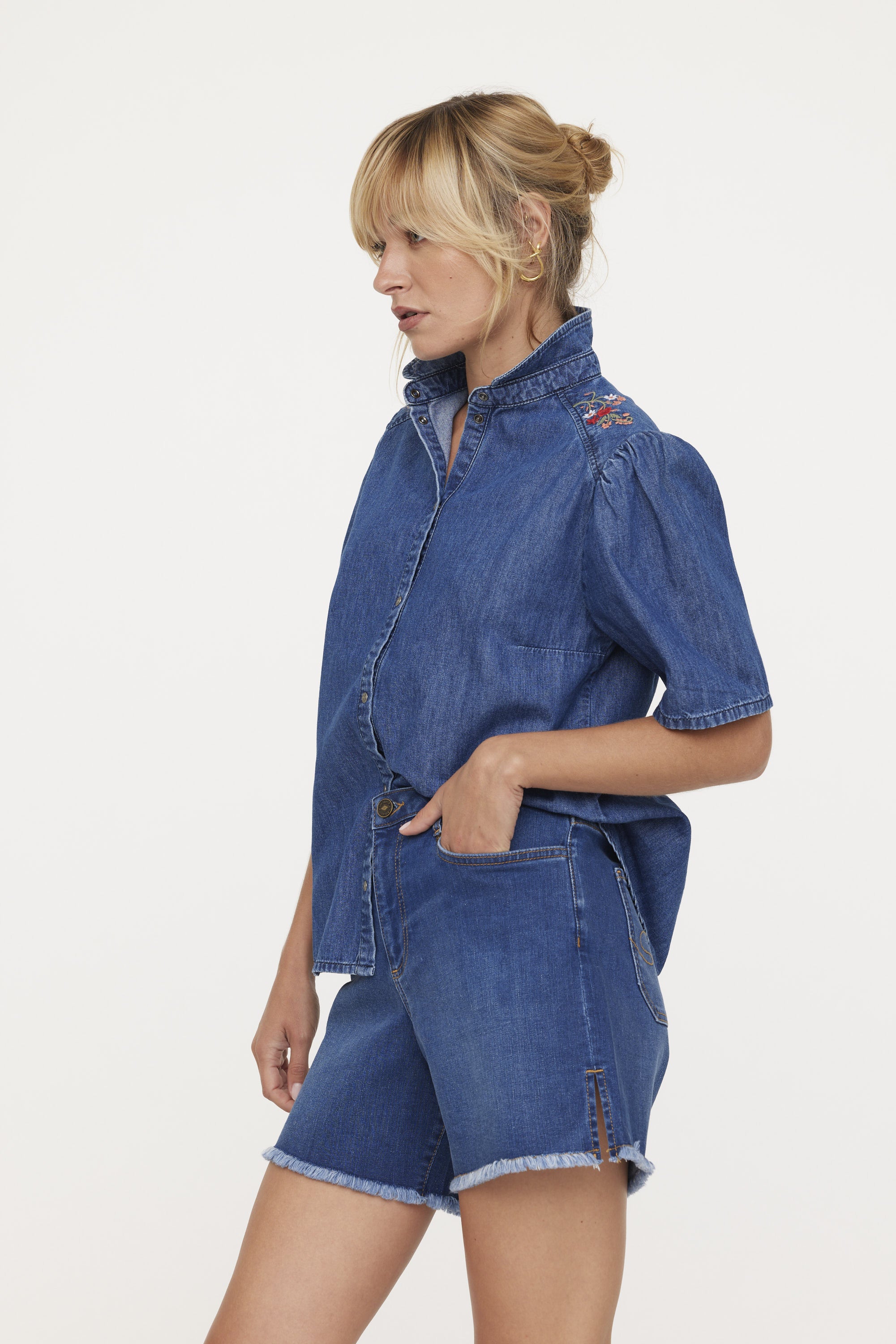 Chemise DAKIRA Medium Blue