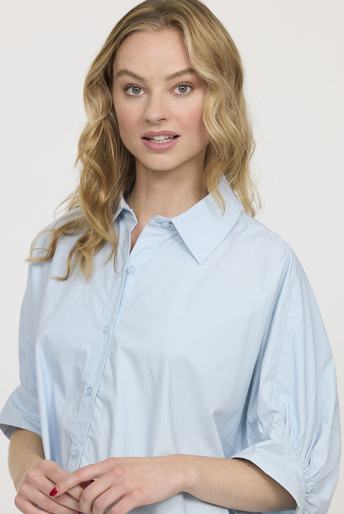 Chemise DAMSA Gris bleu