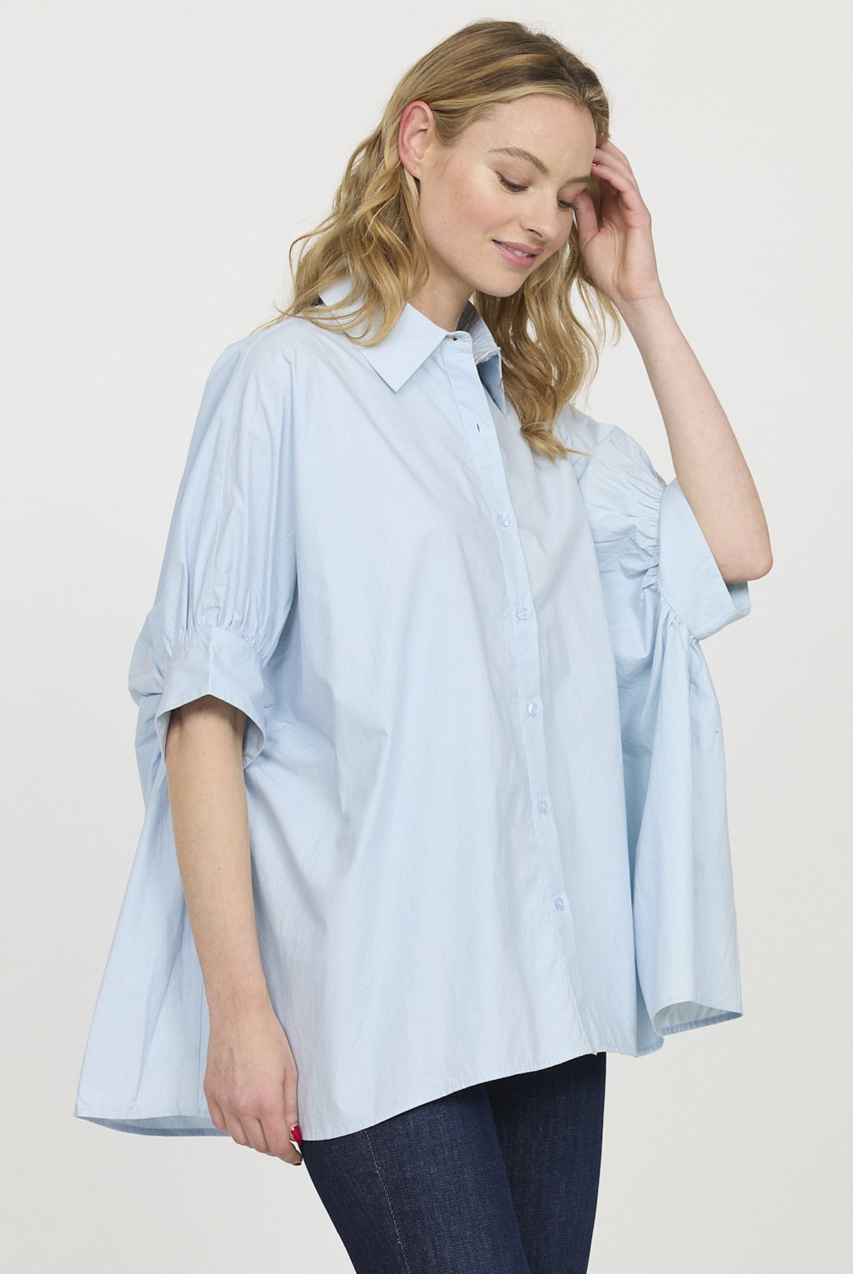 Chemise DAMSA Gris bleu