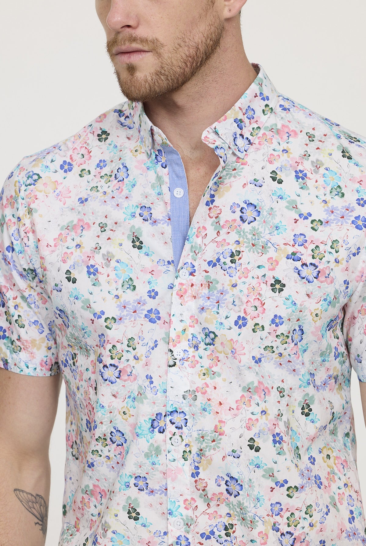 Chemise DAVIS MC Blanche