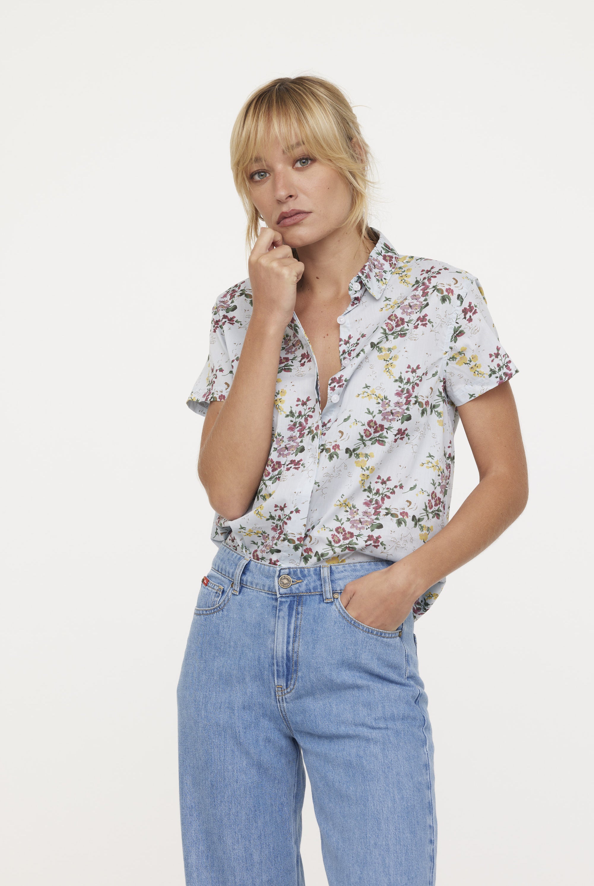 Chemise DIMA Blue Grey