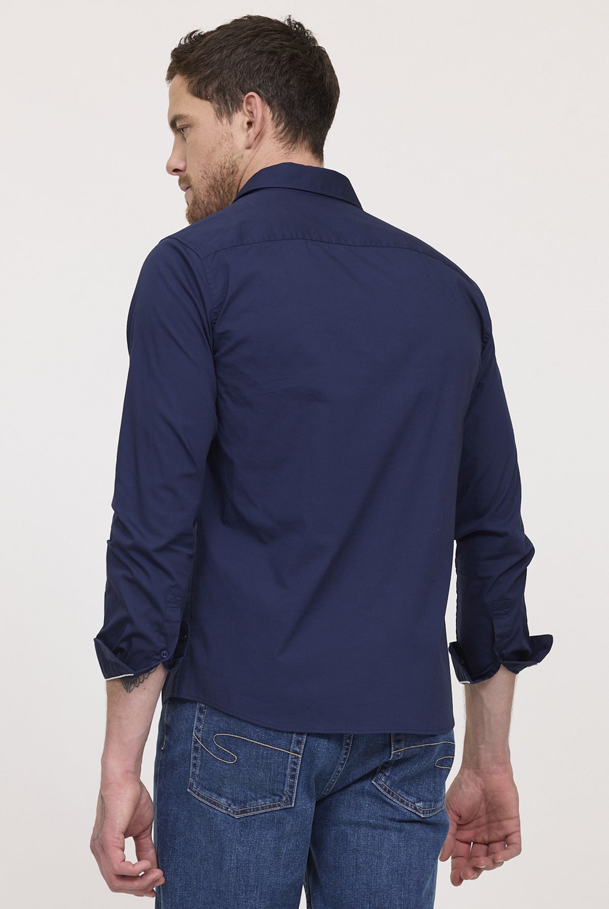 Chemise DOGINO ML Bleu marine