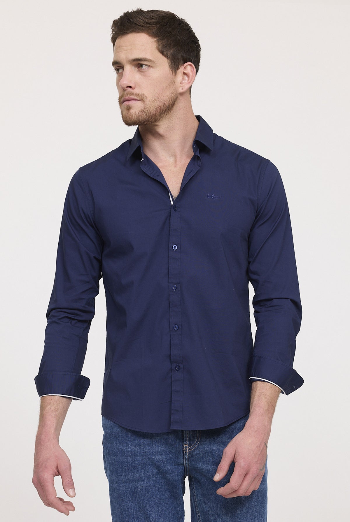 Chemise DOGINO ML Bleu marine