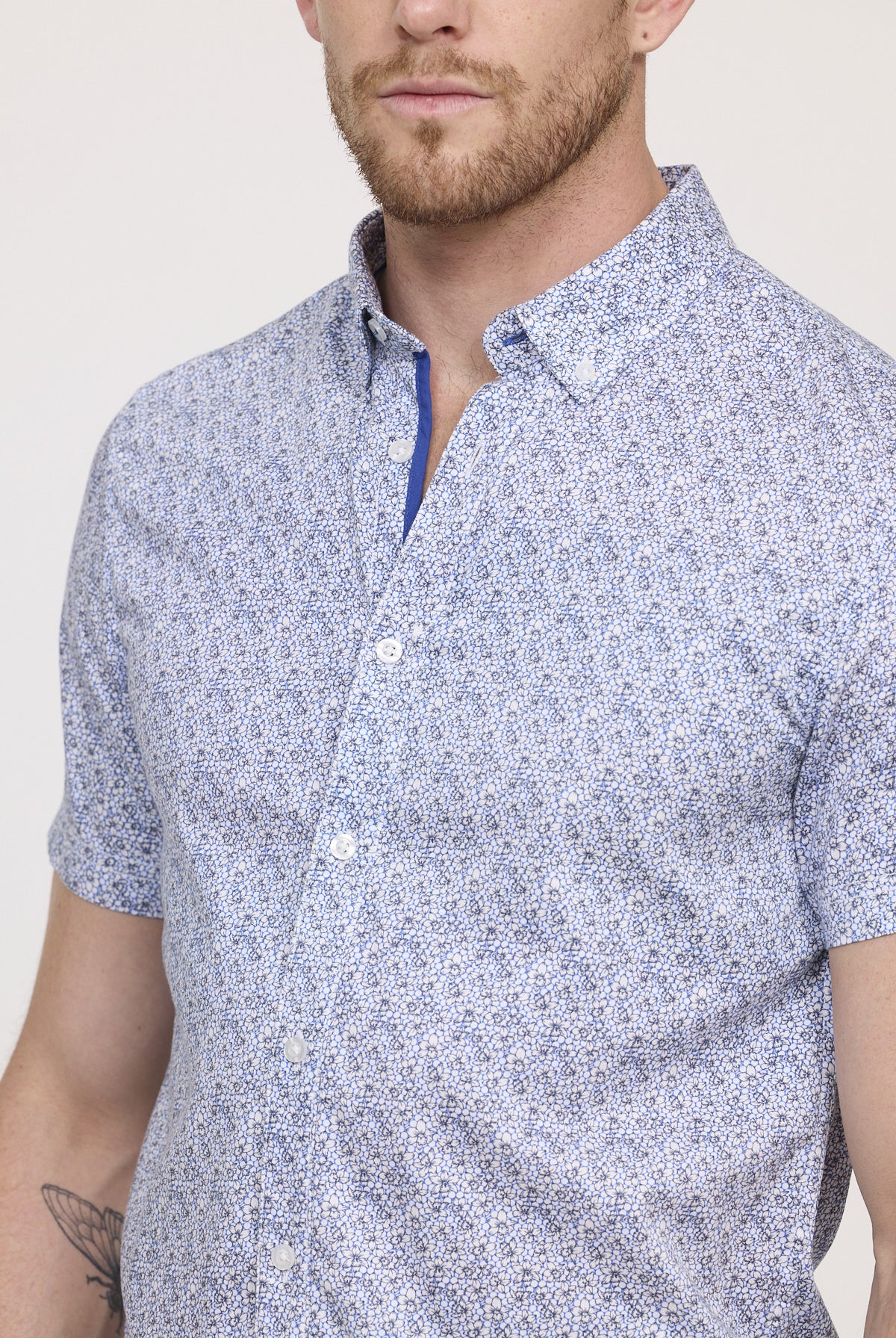 Chemise DOK Bleu roi