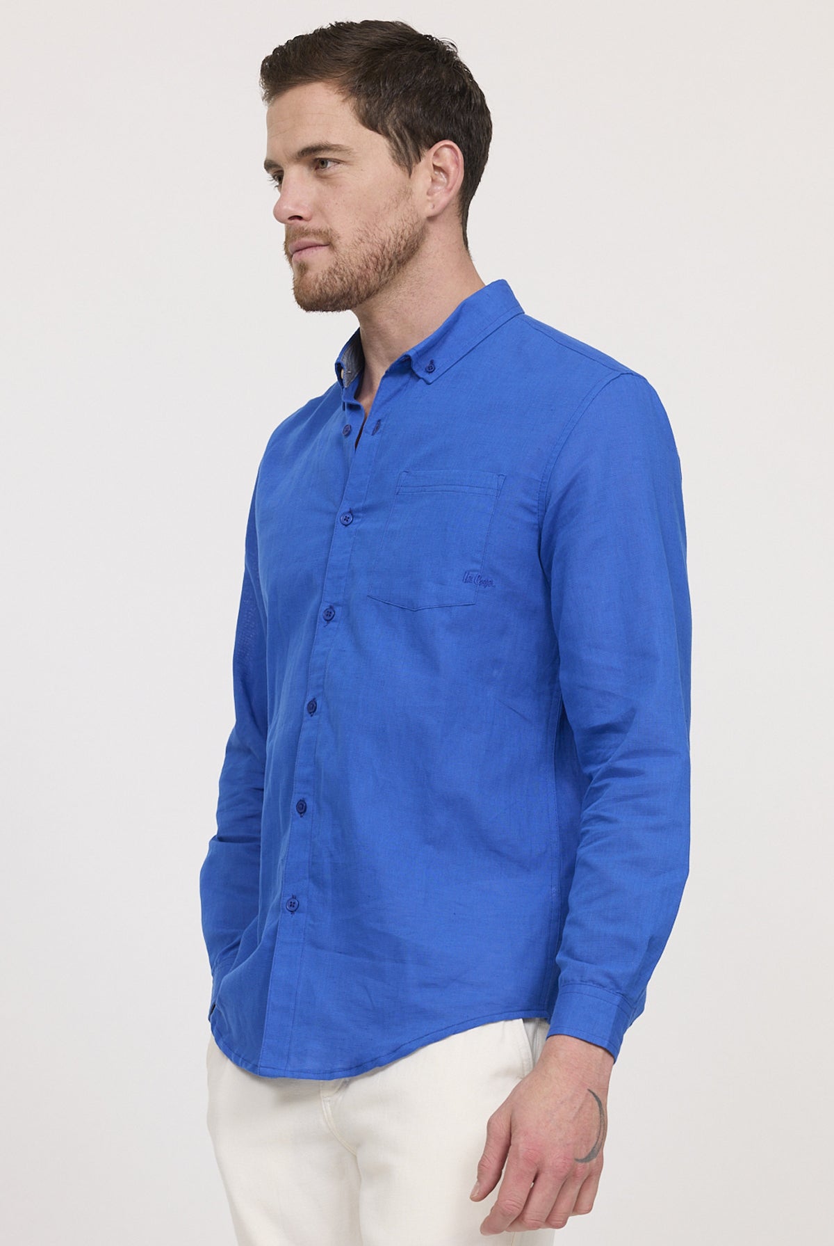 Chemise DOLINO Bleu roi