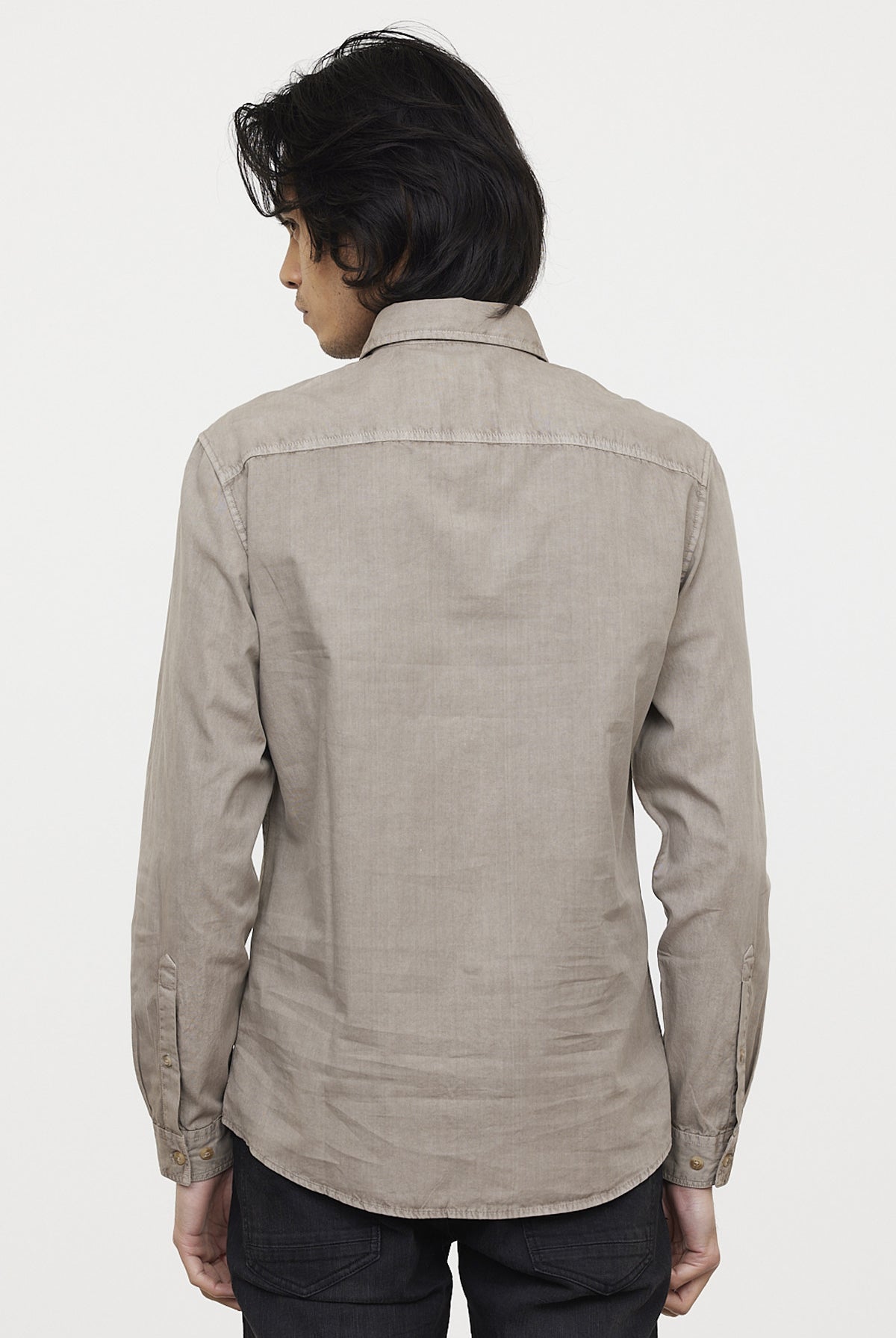 Chemise DYE Argile Beige