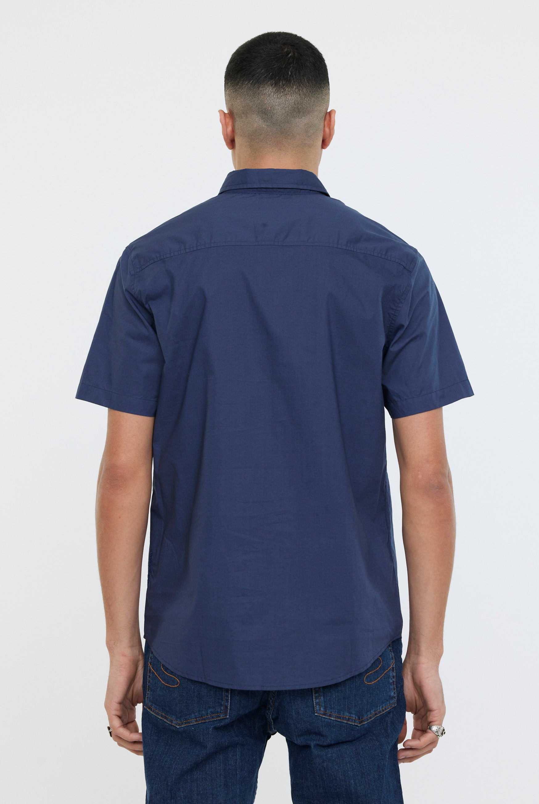 Chemises DRIMO MC Navy